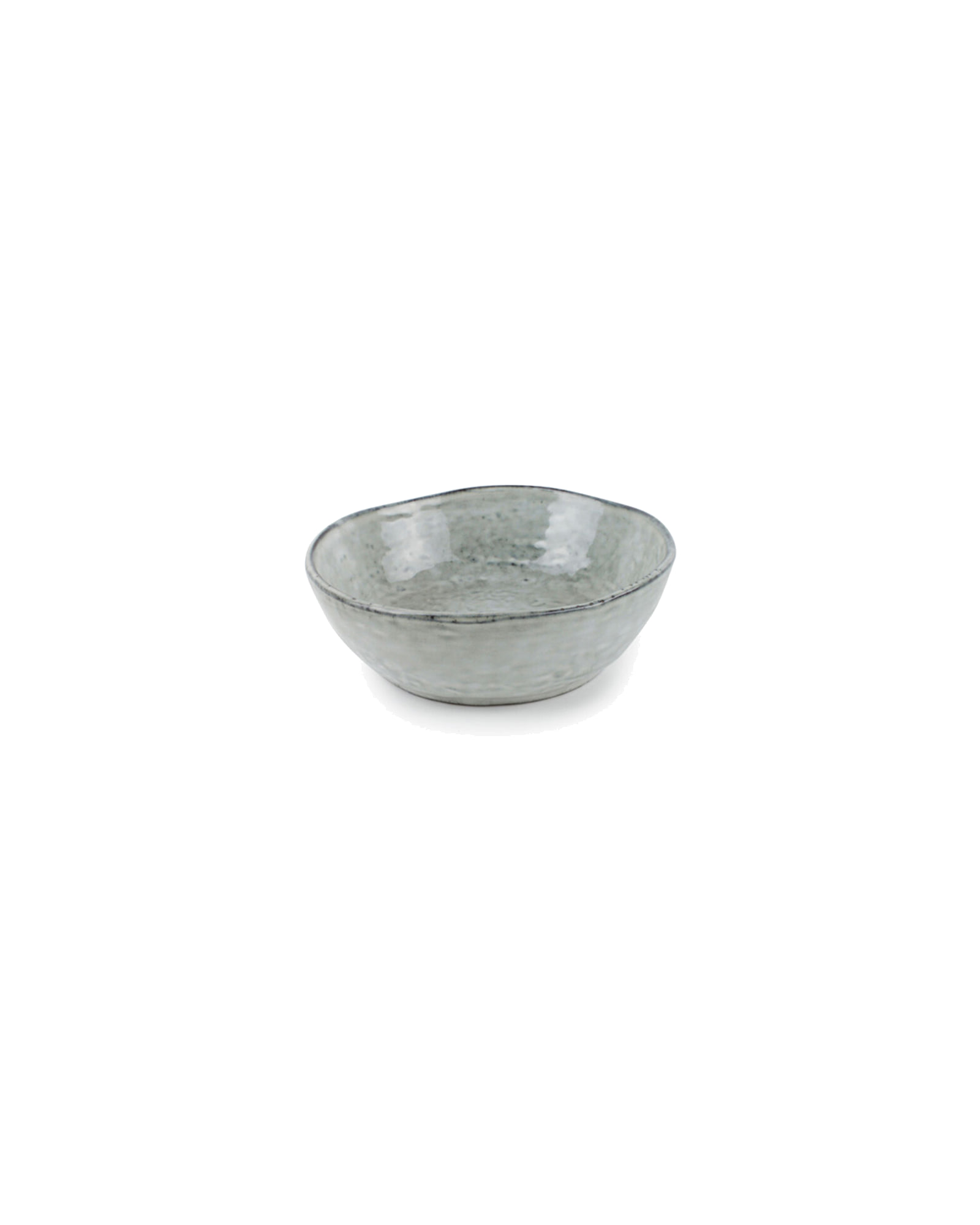 Artisan Schale aus Steinzeug, Grün, Ø 14 cm, H 4,5 cm, Ansicht 1