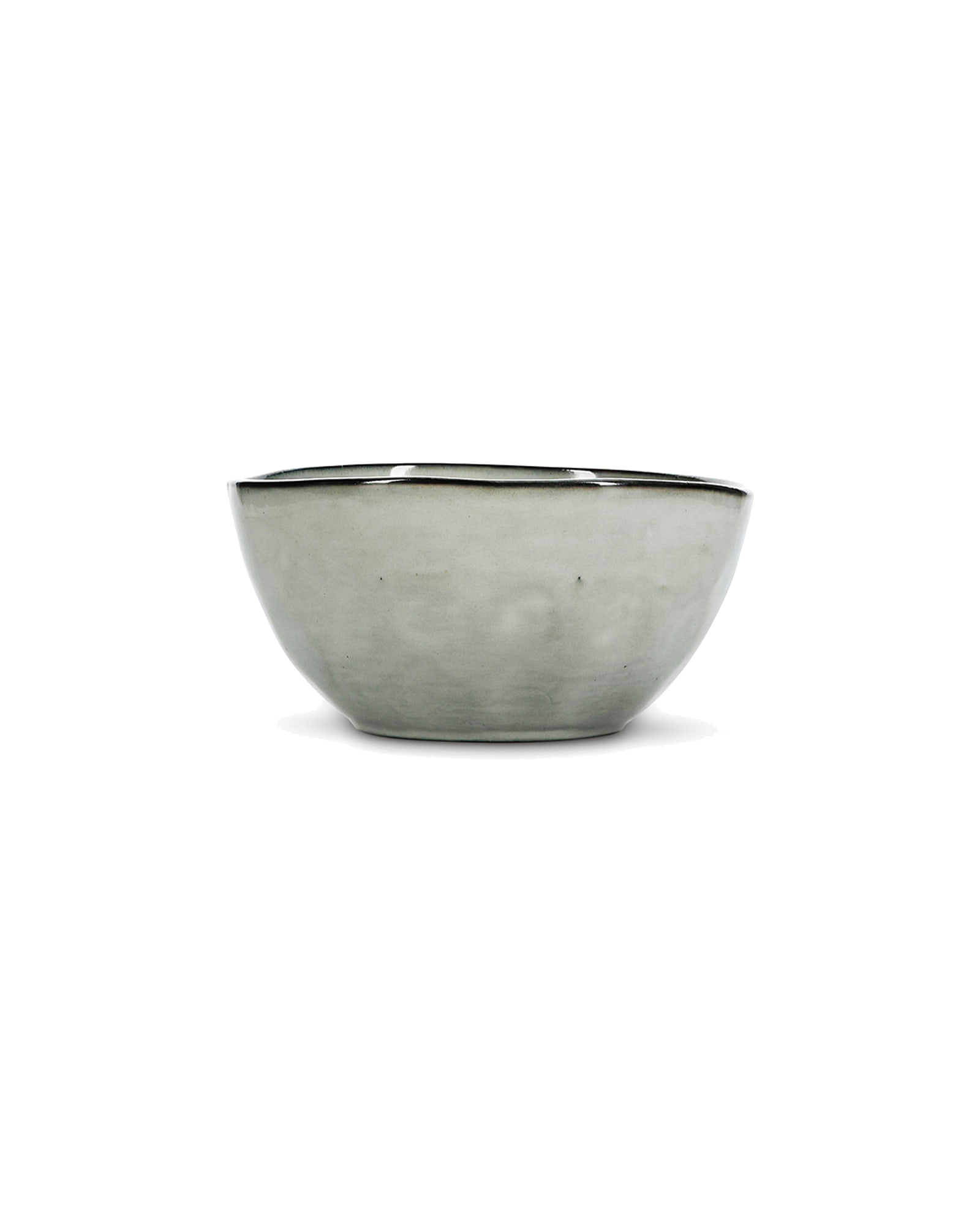 Artisan Schale aus Steinzeug, Grün, Ø 18,5 cm, H 9 cm, Ansicht 1