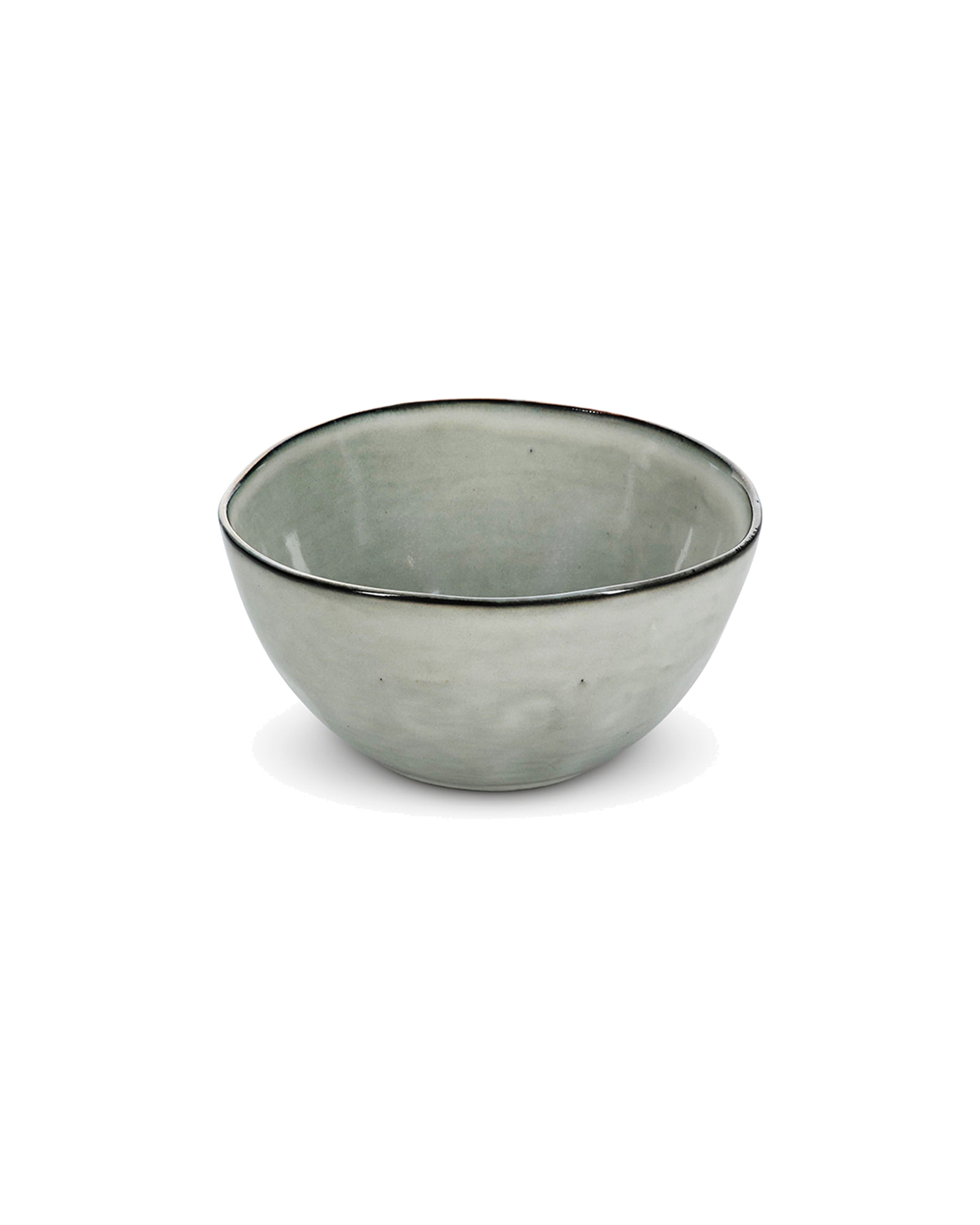 Artisan Schale aus Steinzeug, Grün, Ø 18,5 cm, H 9 cm, Ansicht 2