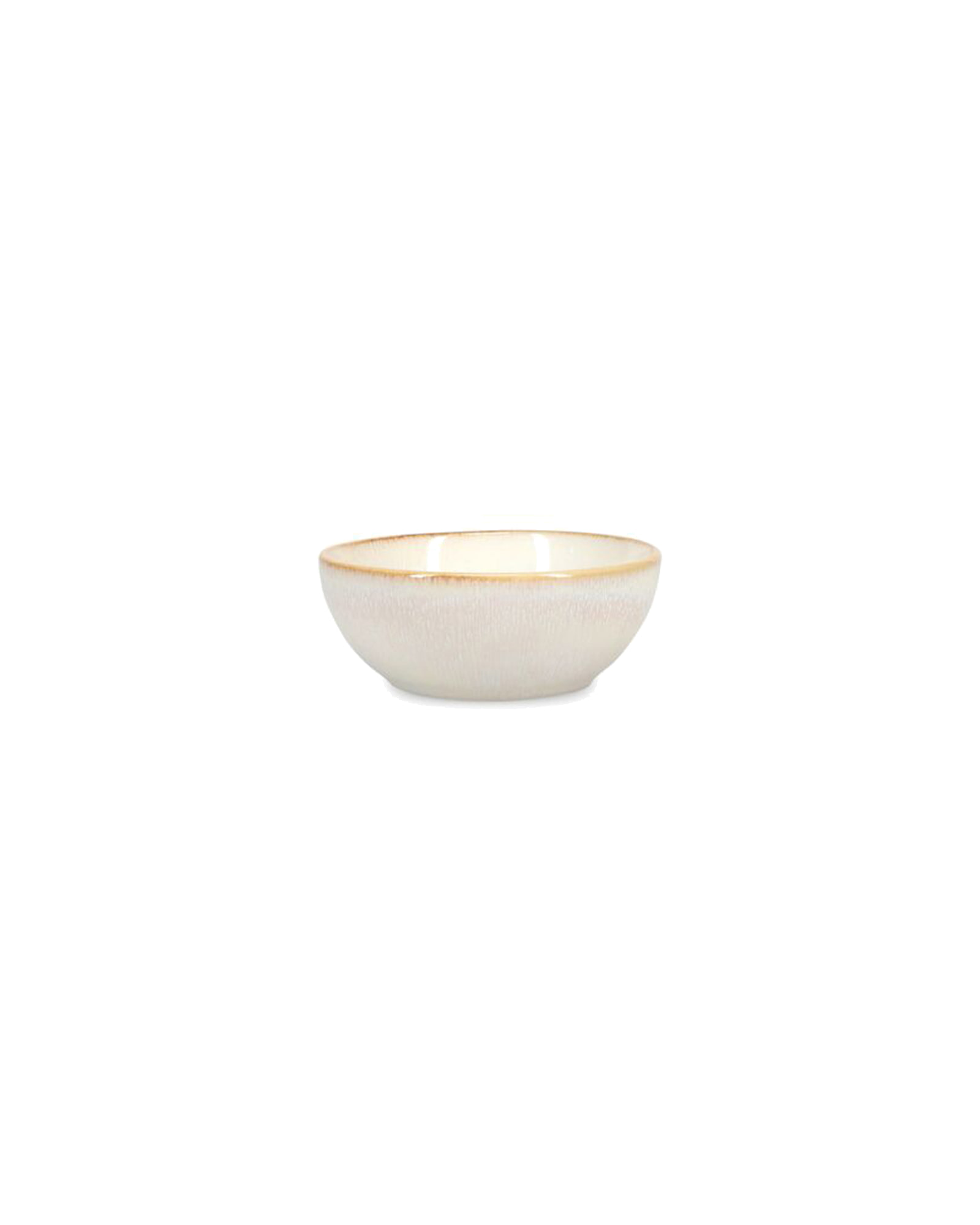 Artisan Schale aus Steinzeug, Weiß, Ø 11 cm, H 4,5 cm, Ansicht 1