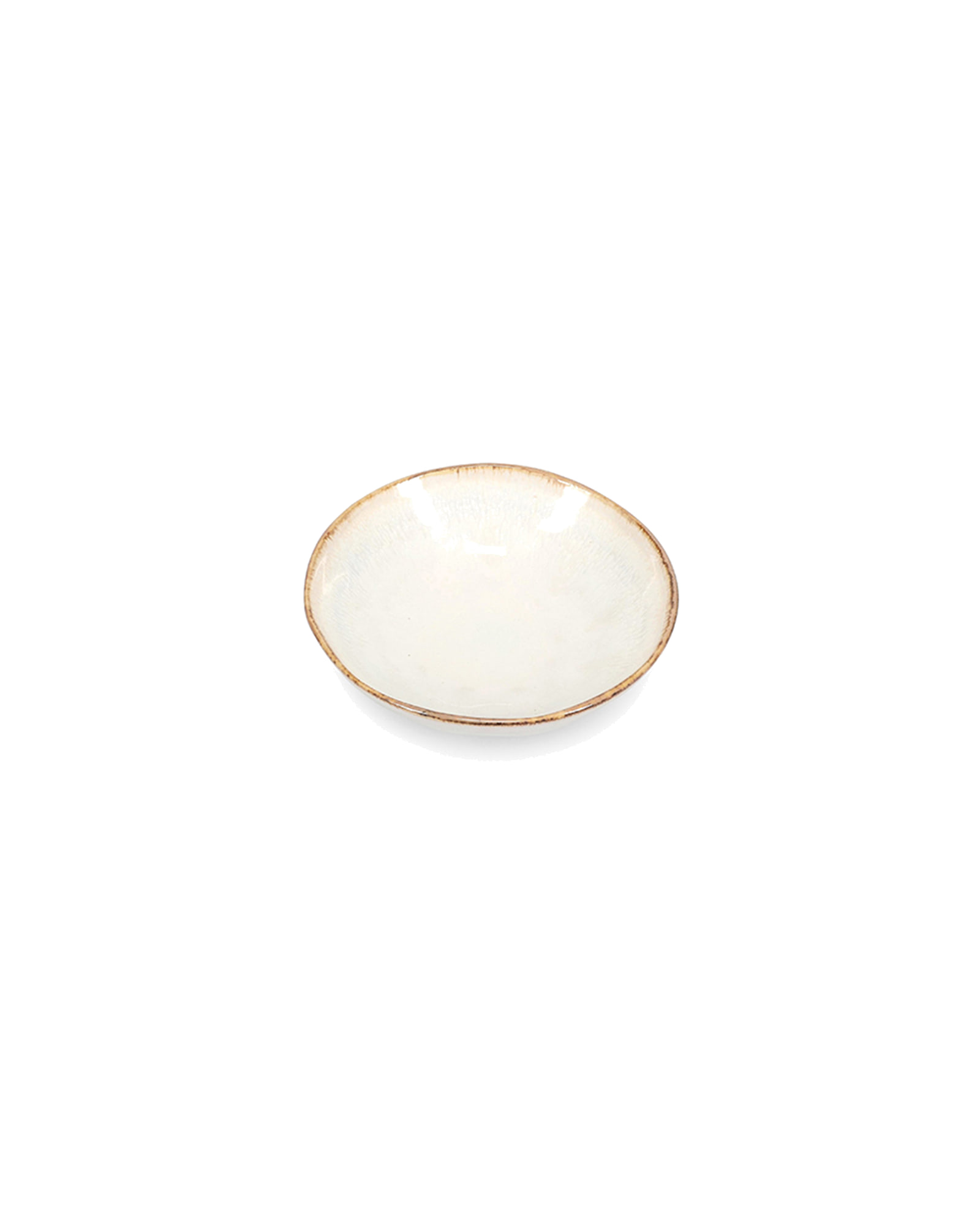 Artisan Schale aus Steinzeug, Weiß, Ø 11,5 cm, H 3,5 cm, Ansicht 2