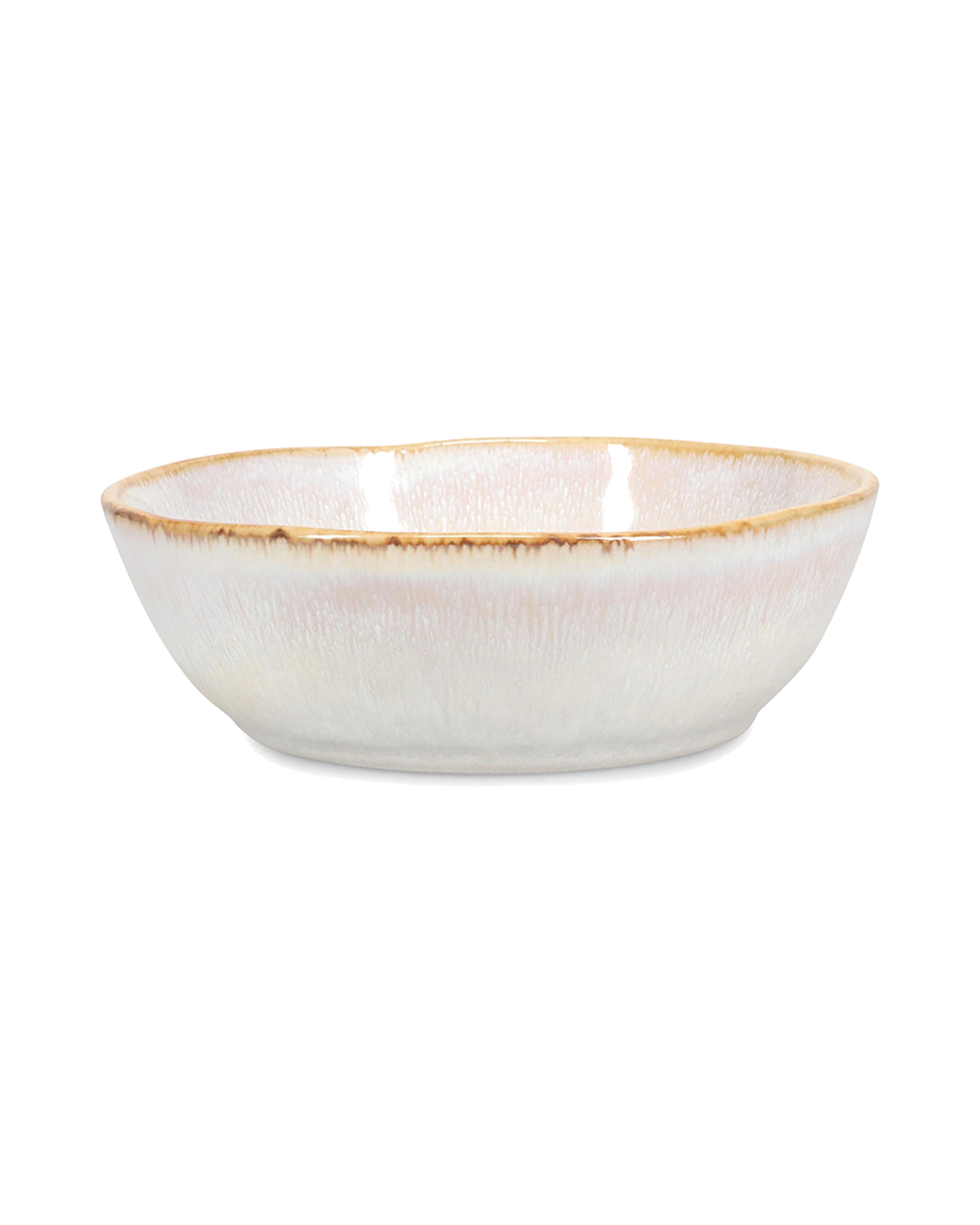 Artisan Schale aus Steinzeug, Weiß, Ø 14 cm, H 4,5 cm, Ansicht 1