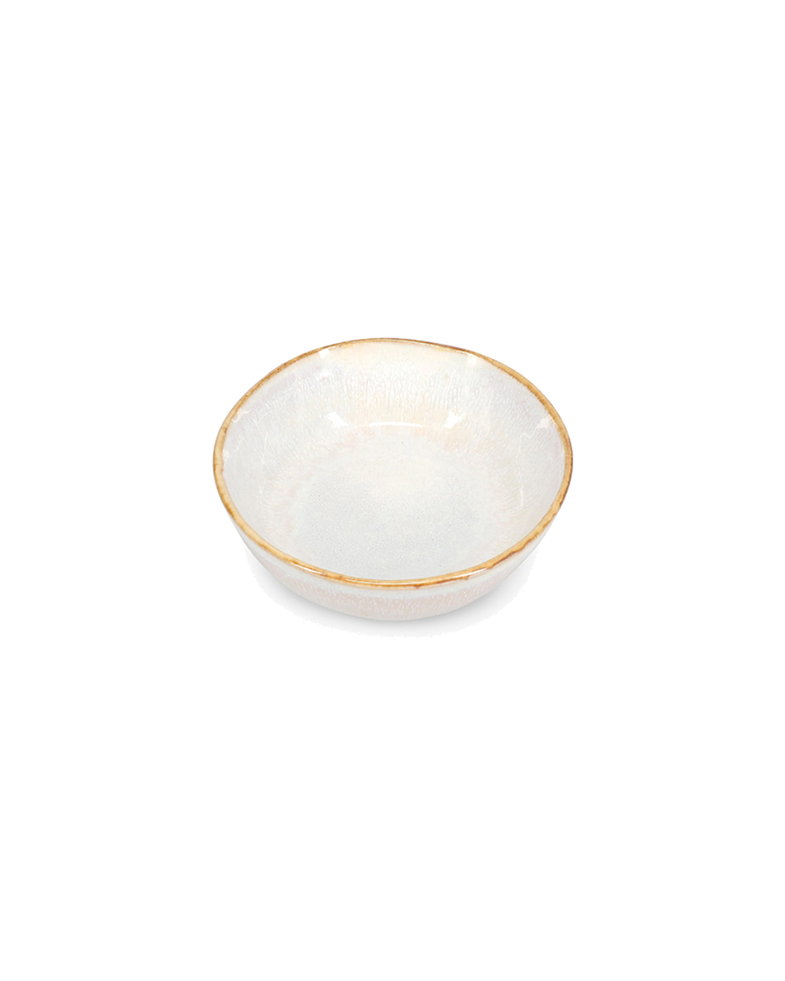 Artisan Schale aus Steinzeug, Weiß, Ø 14 cm, H 4,5 cm, Ansicht 2