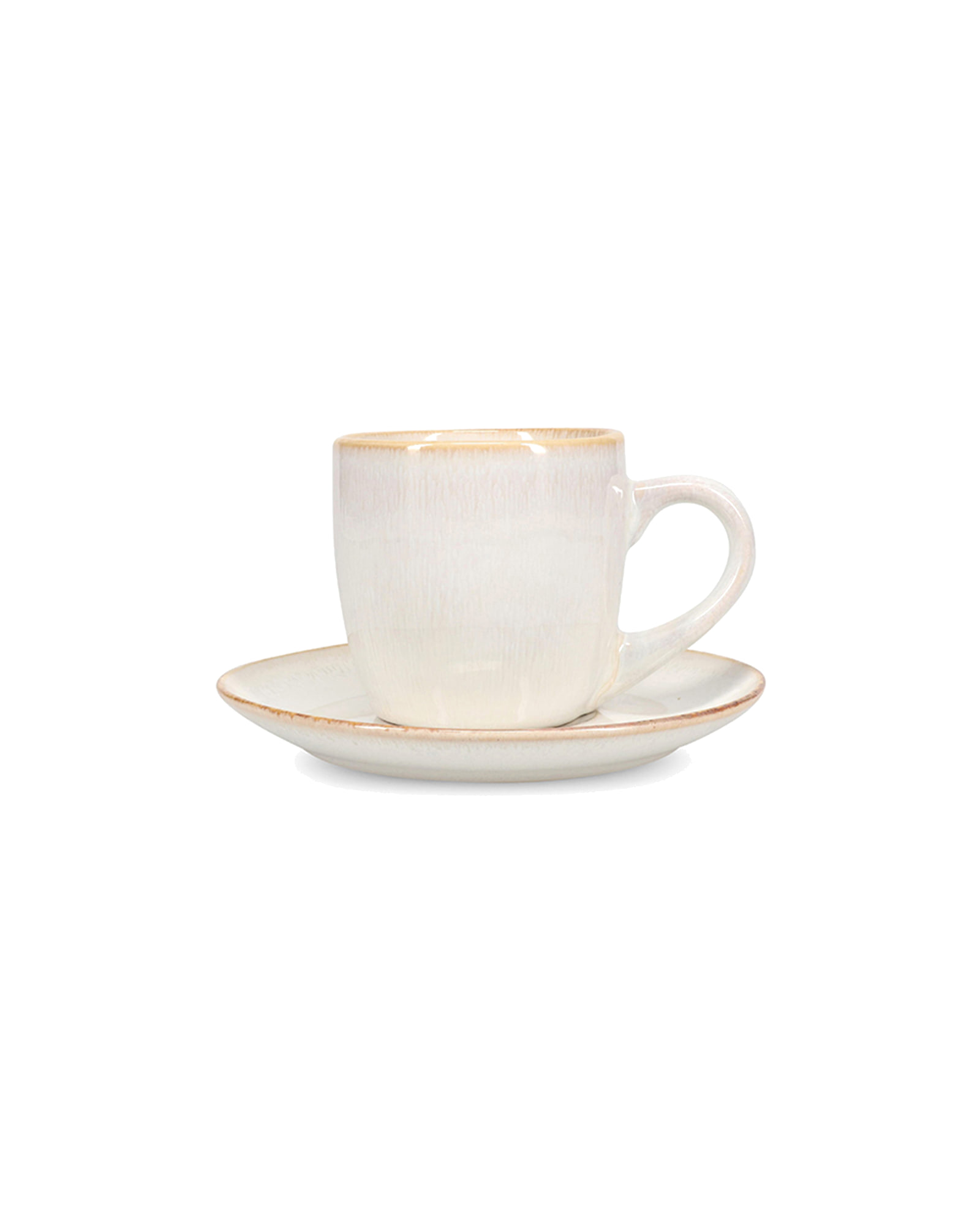 Artisan Tasse aus Steinzeug, Weiß, 220 ml, Ansicht 2