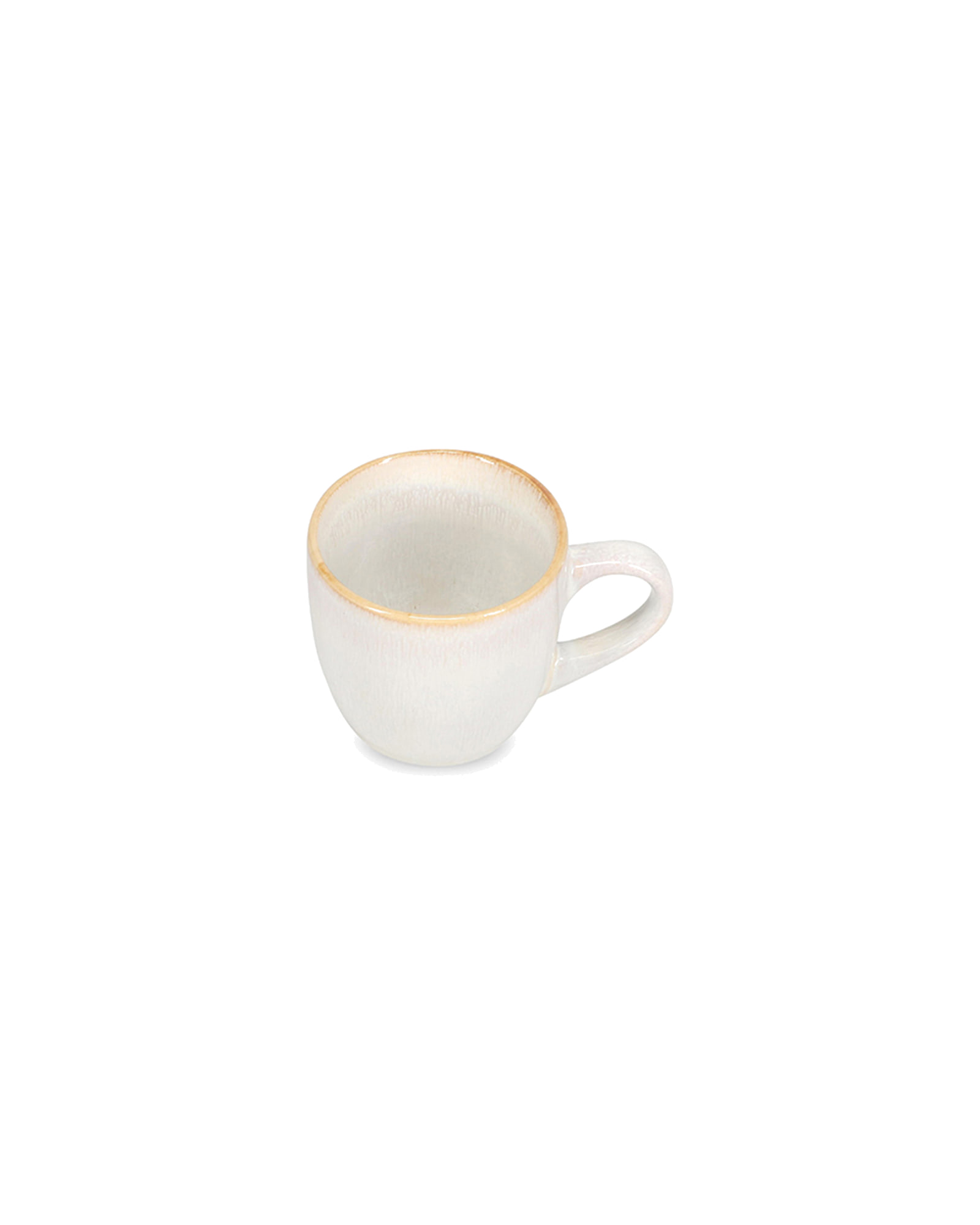 Artisan Tasse aus Steinzeug, Weiß, 220 ml, Ansicht 3