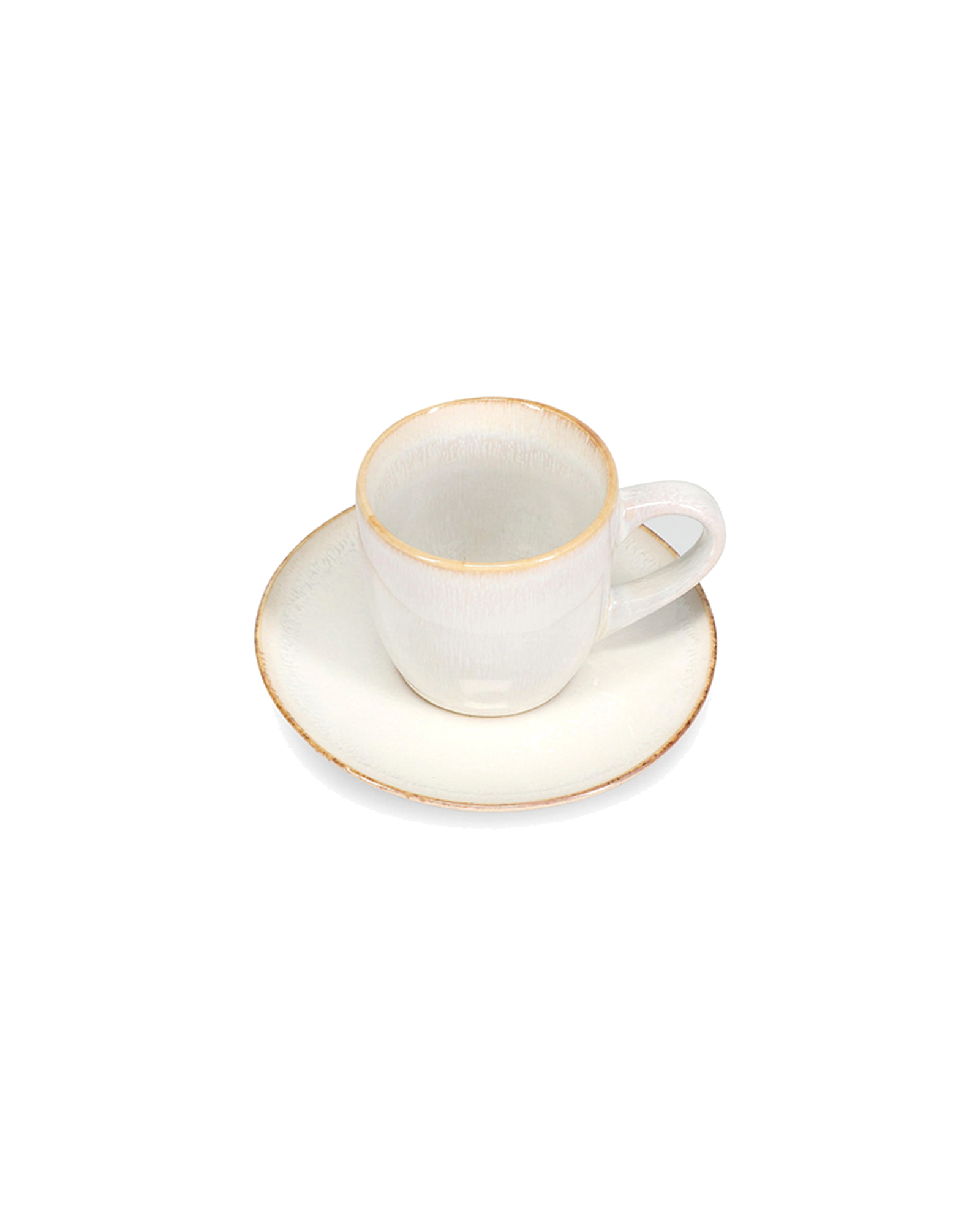 Artisan Tasse aus Steinzeug, Weiß, 220 ml, Ansicht 4