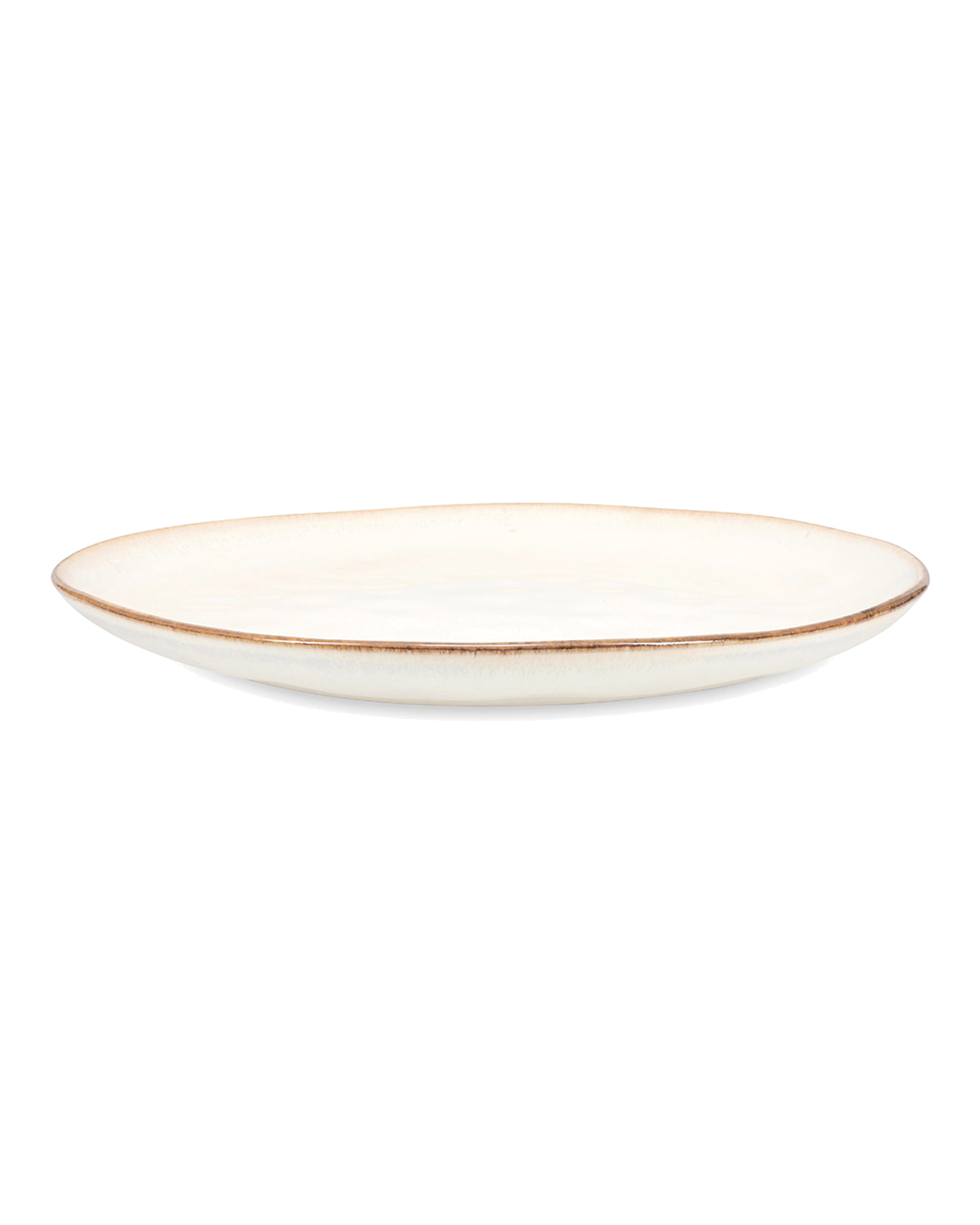 Artisan Teller aus Steinzeug, Coupe Weiß, Ø 28 cm, Ansicht 2