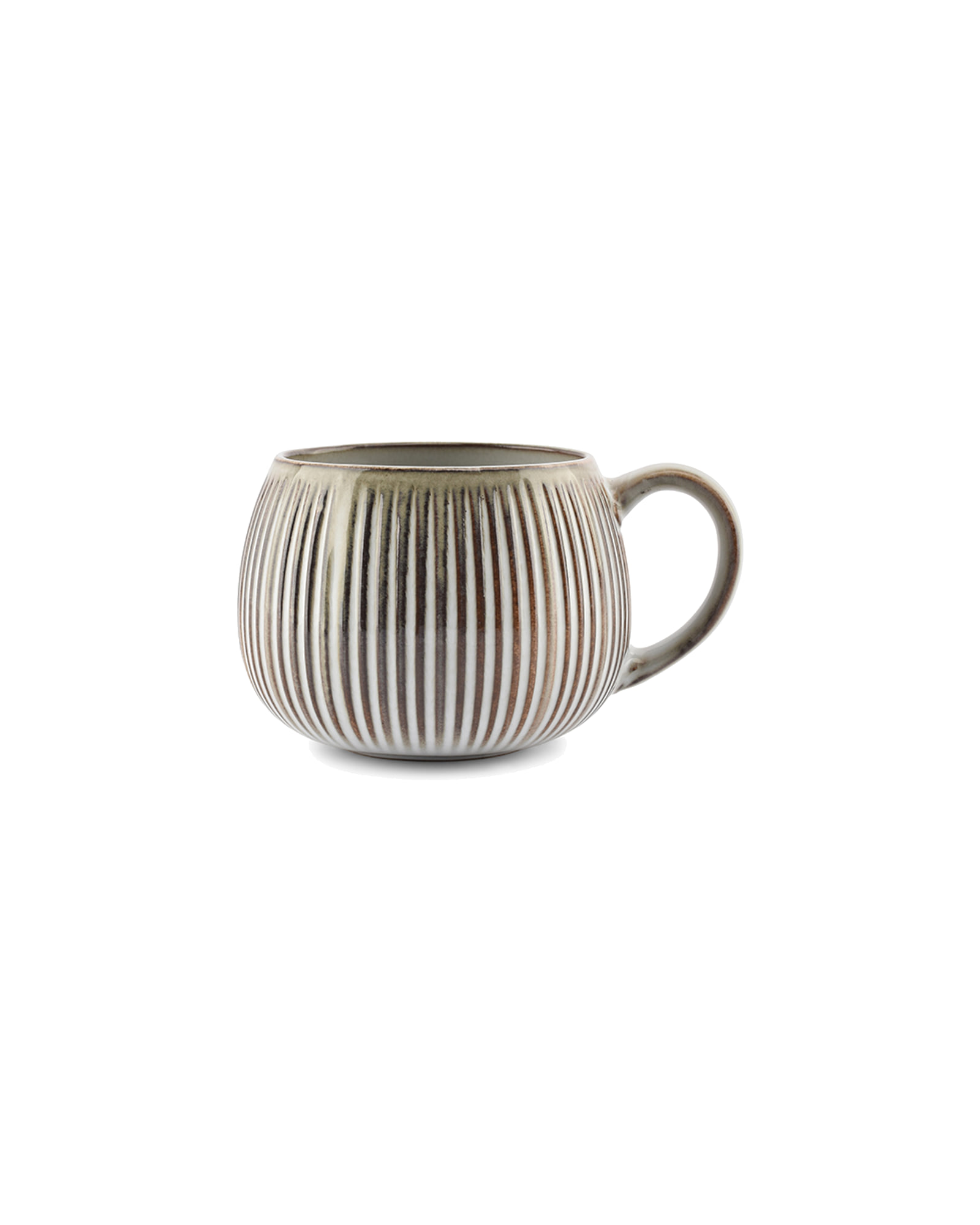 Arto Becher aus Steinzeug, Linie, 400 ml, Ansicht 1