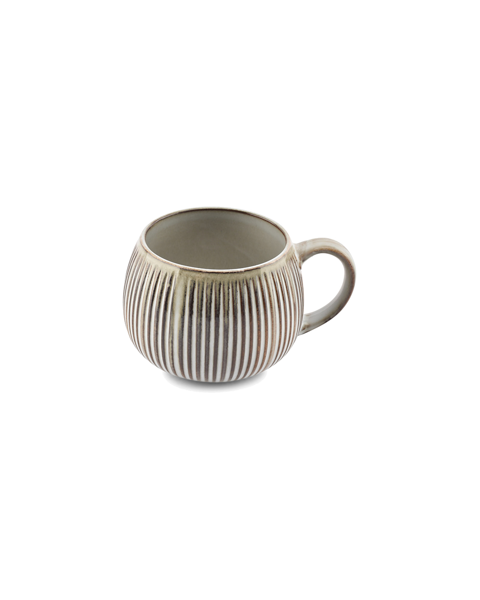 Arto Becher aus Steinzeug, Linie, 400 ml, Ansicht 2