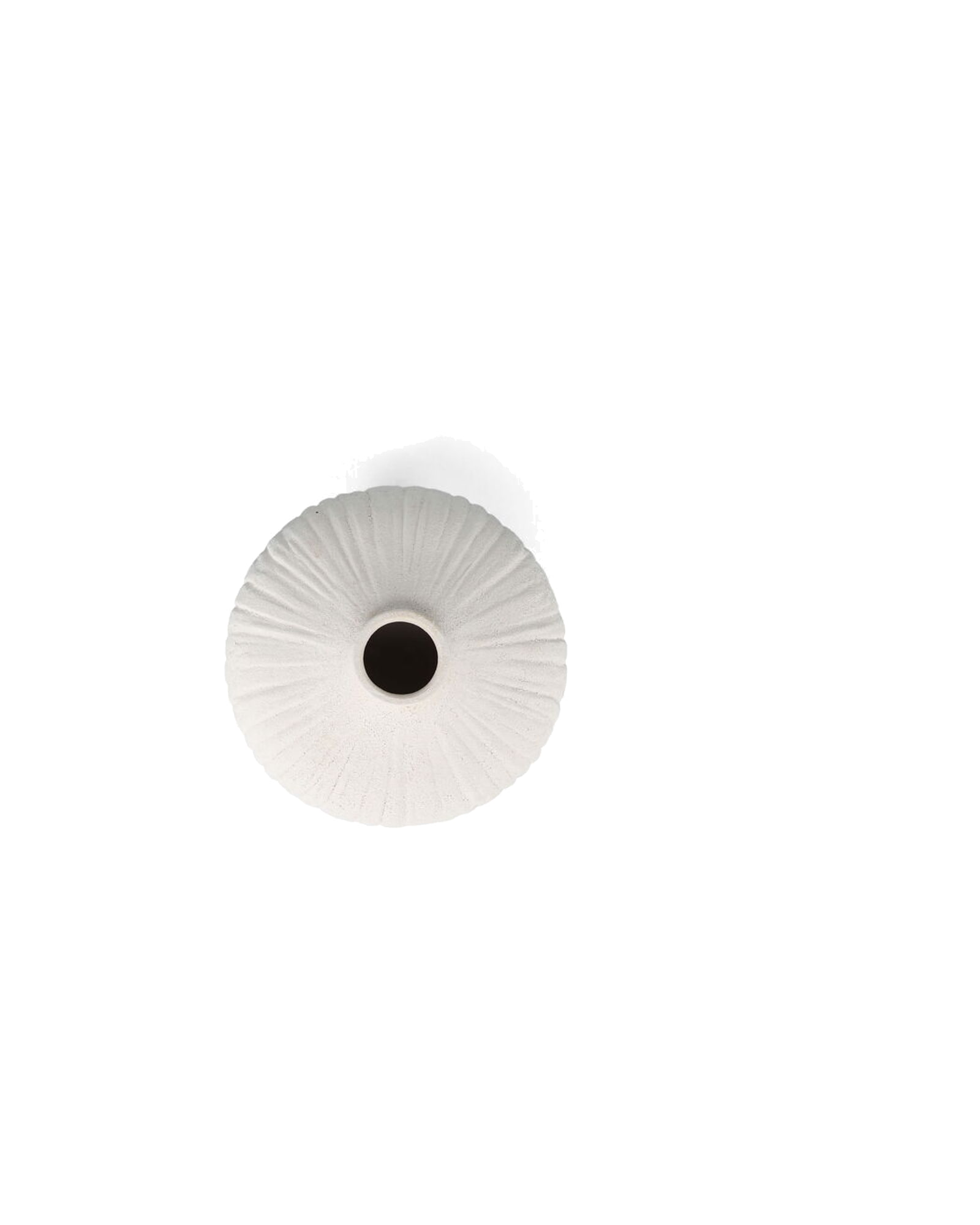 Avo Vase aus Steinzeug, Beige, Ø 20 cm, H 26,5 cm, Ansicht 3