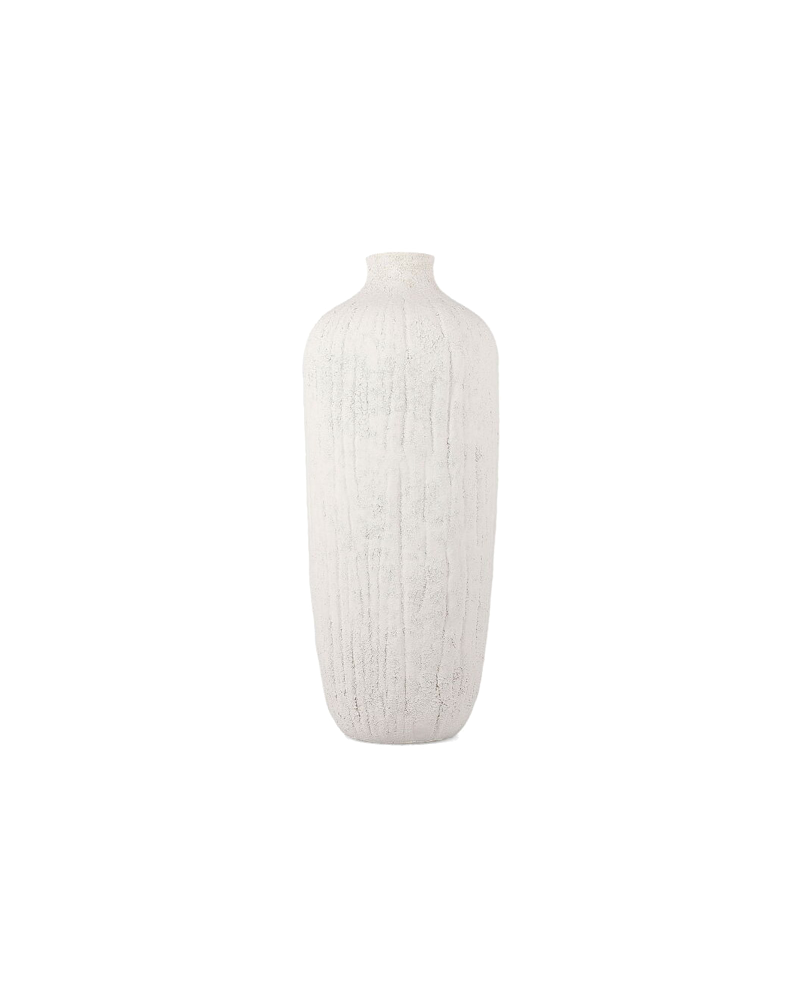 Avo Vase aus Steinzeug, Beige, Ø 15 cm, H 36,5 cm, Ansicht 1