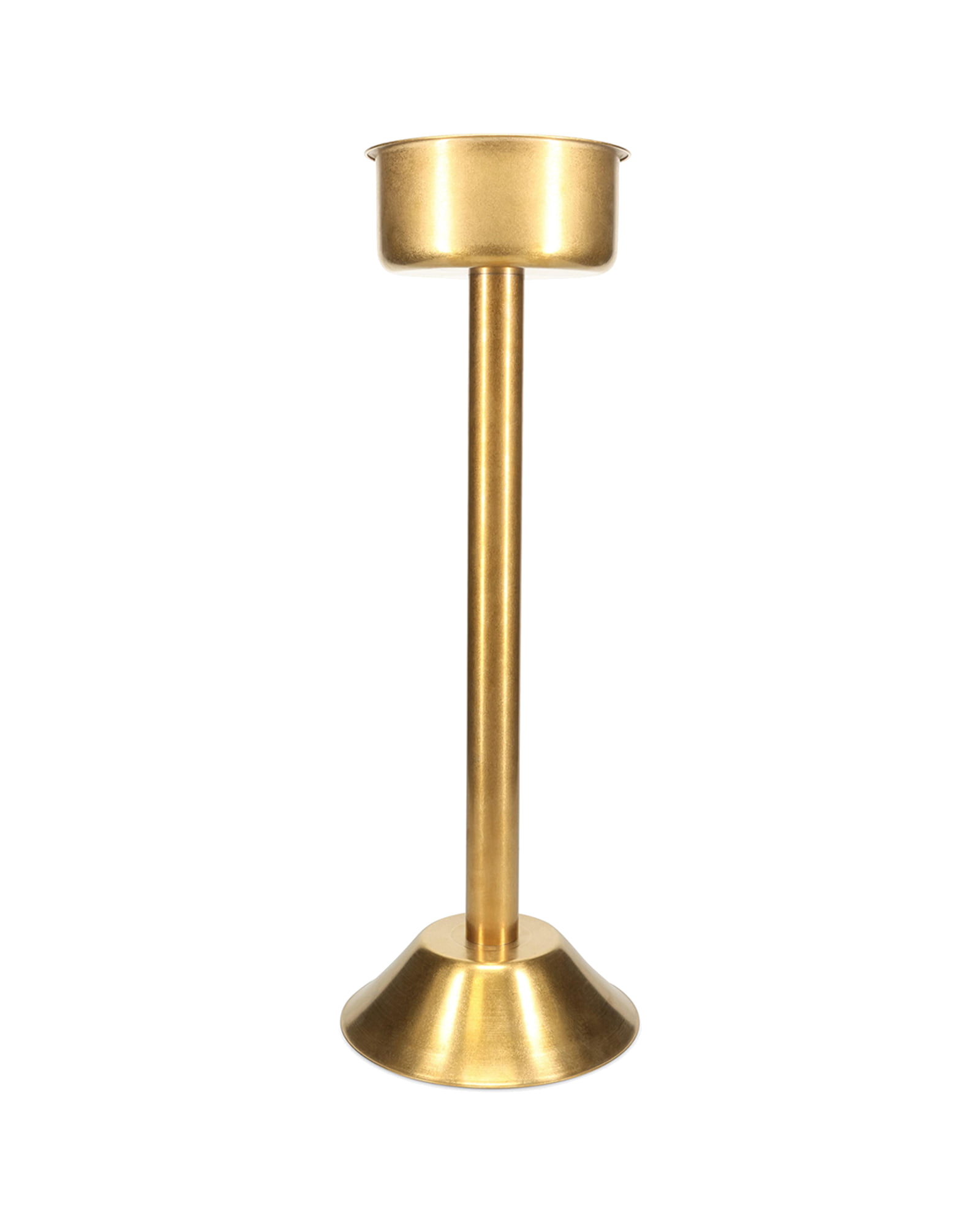 Bar Champagnerkühler mit Ständer, Antikgold