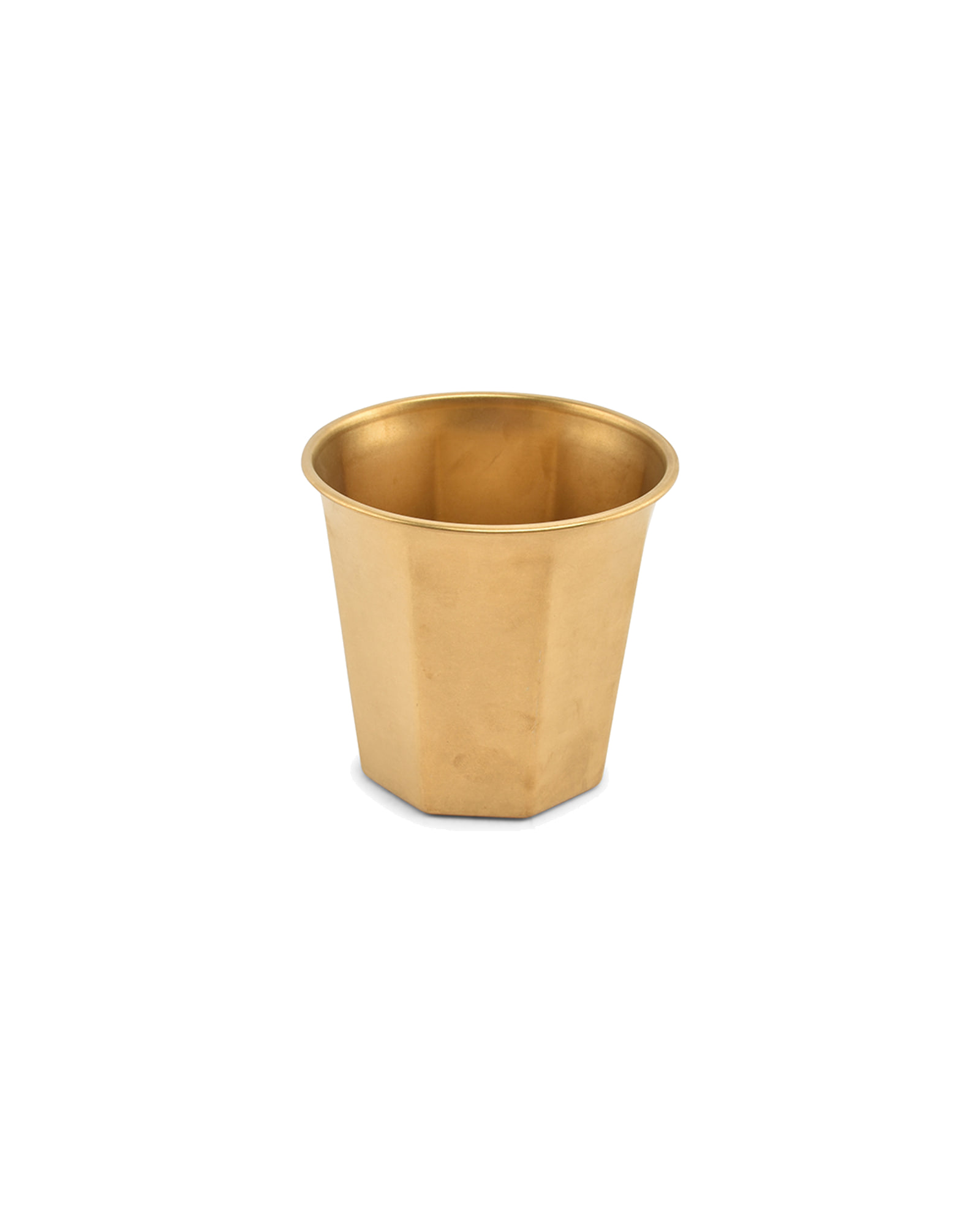 Bar Eiswürfelbehälter aus Edelstahl, Antikgold, Ø 13,5 cm, H 12,5 cm, Ansicht 2