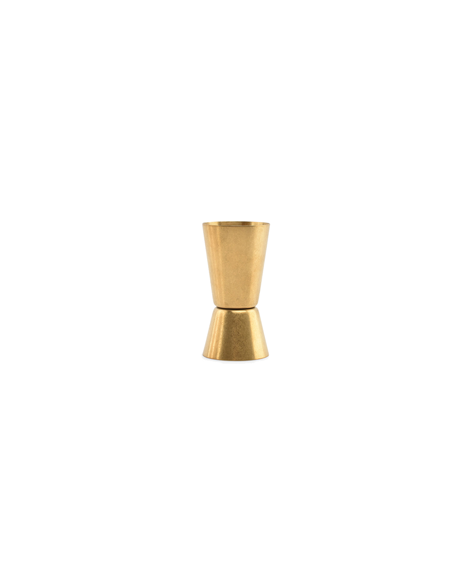 Bar Jigger aus Edelstahl, Antikgold, 50 ml / 30 ml, Ansicht 1