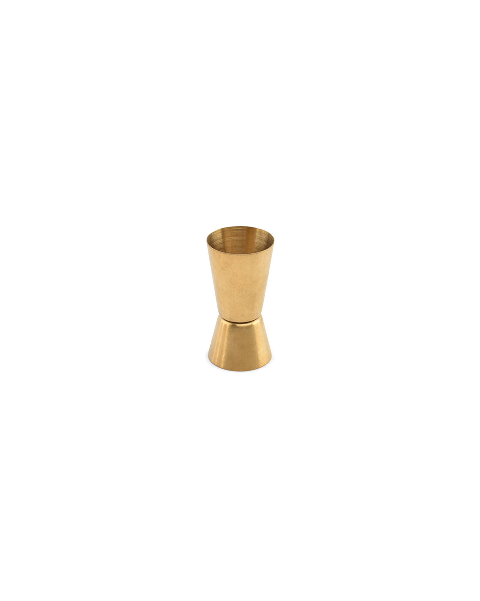 Bar Jigger aus Edelstahl, Antikgold, 50 ml / 30 ml, Ansicht 2