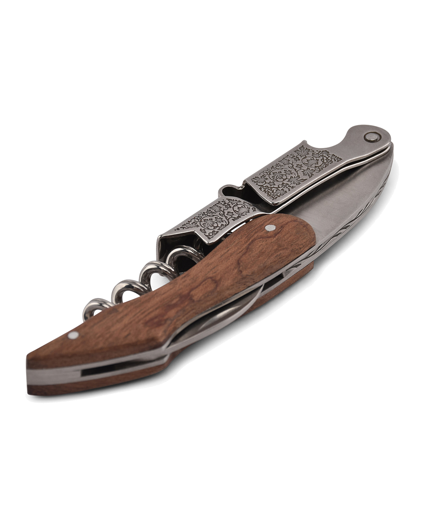 Bar Korkenzieher aus Metall, Braun, L 12 cm, Ansicht 4