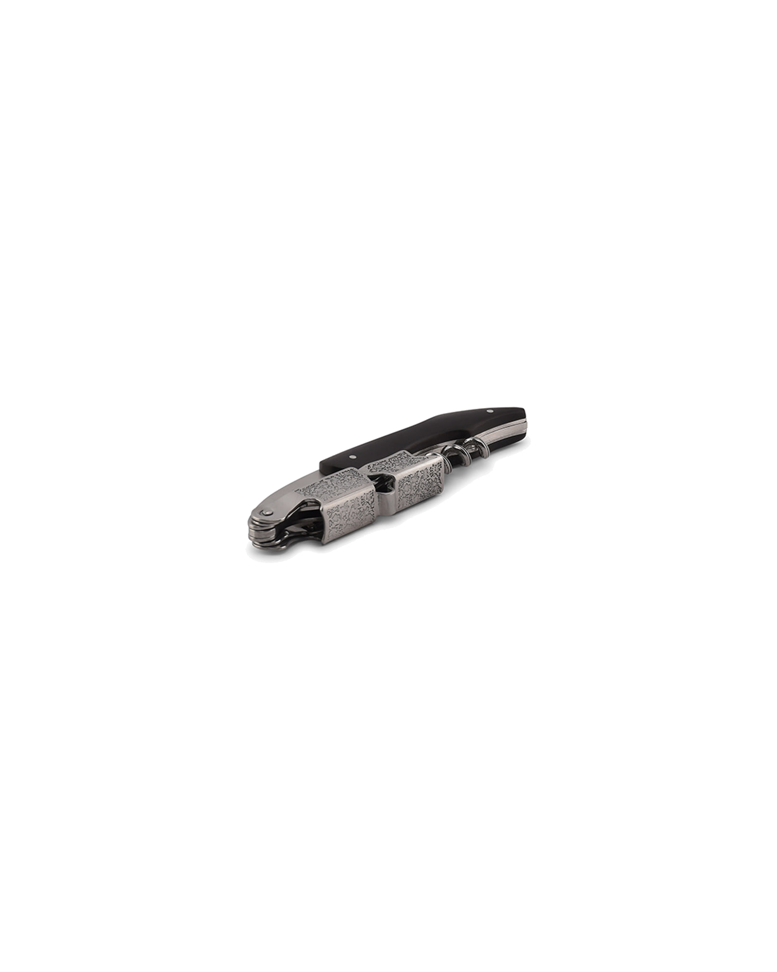 Bar Korkenzieher aus Metall, Schwarz, L 12 cm, Ansicht 2