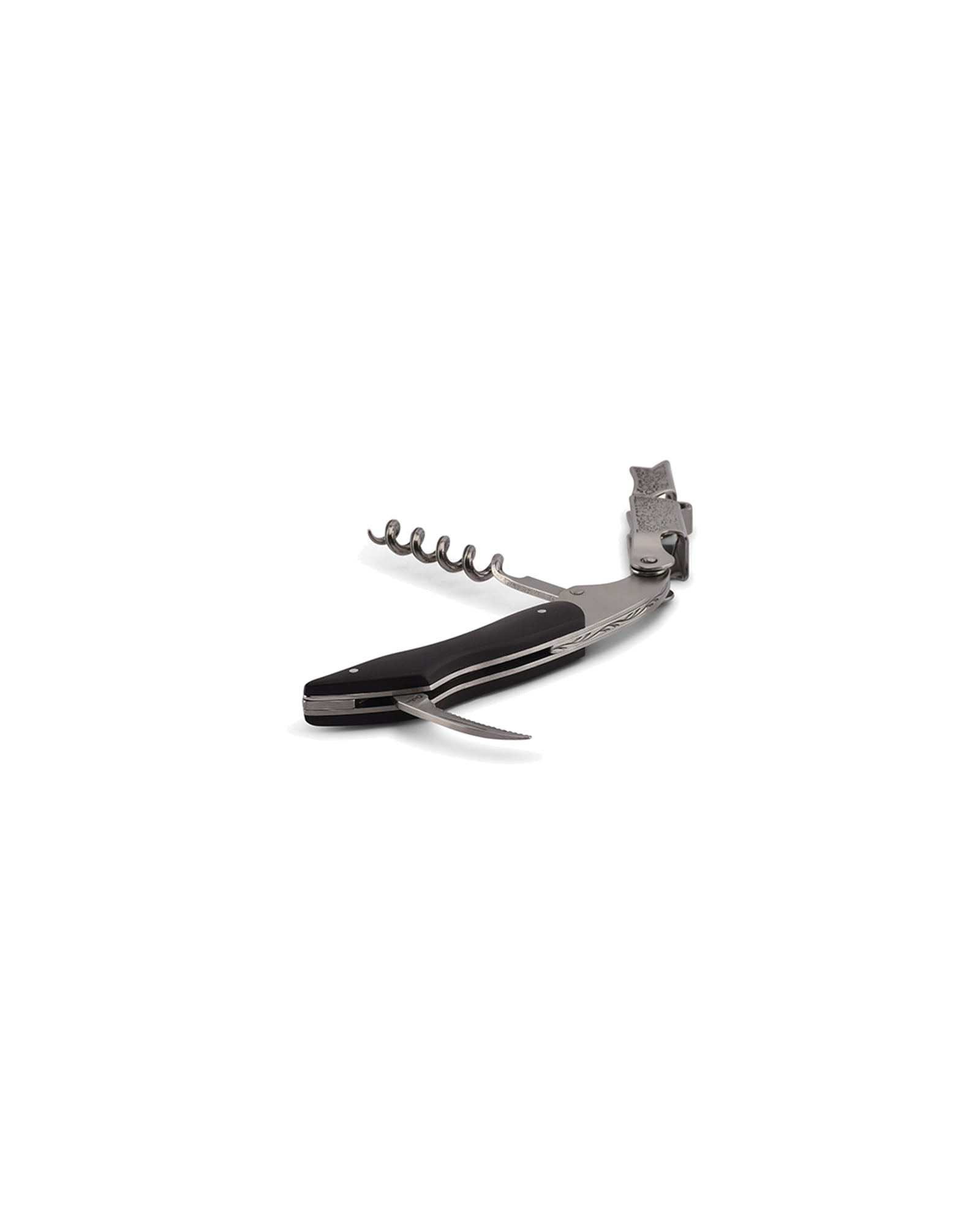 Bar Korkenzieher aus Metall, Schwarz, L 12 cm, Ansicht 3