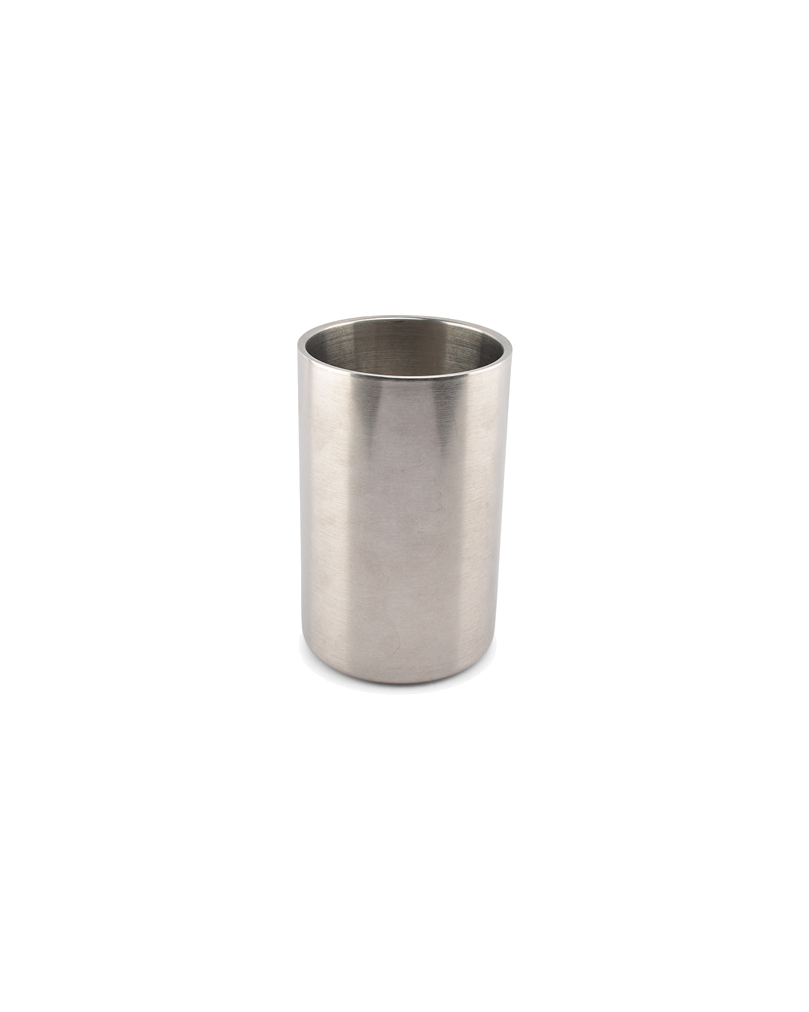 Bar Weinkühler aus Edelstahl, doppelwandig Antiksilber, Ø 12 cm, H 19 cm, Ansicht 2