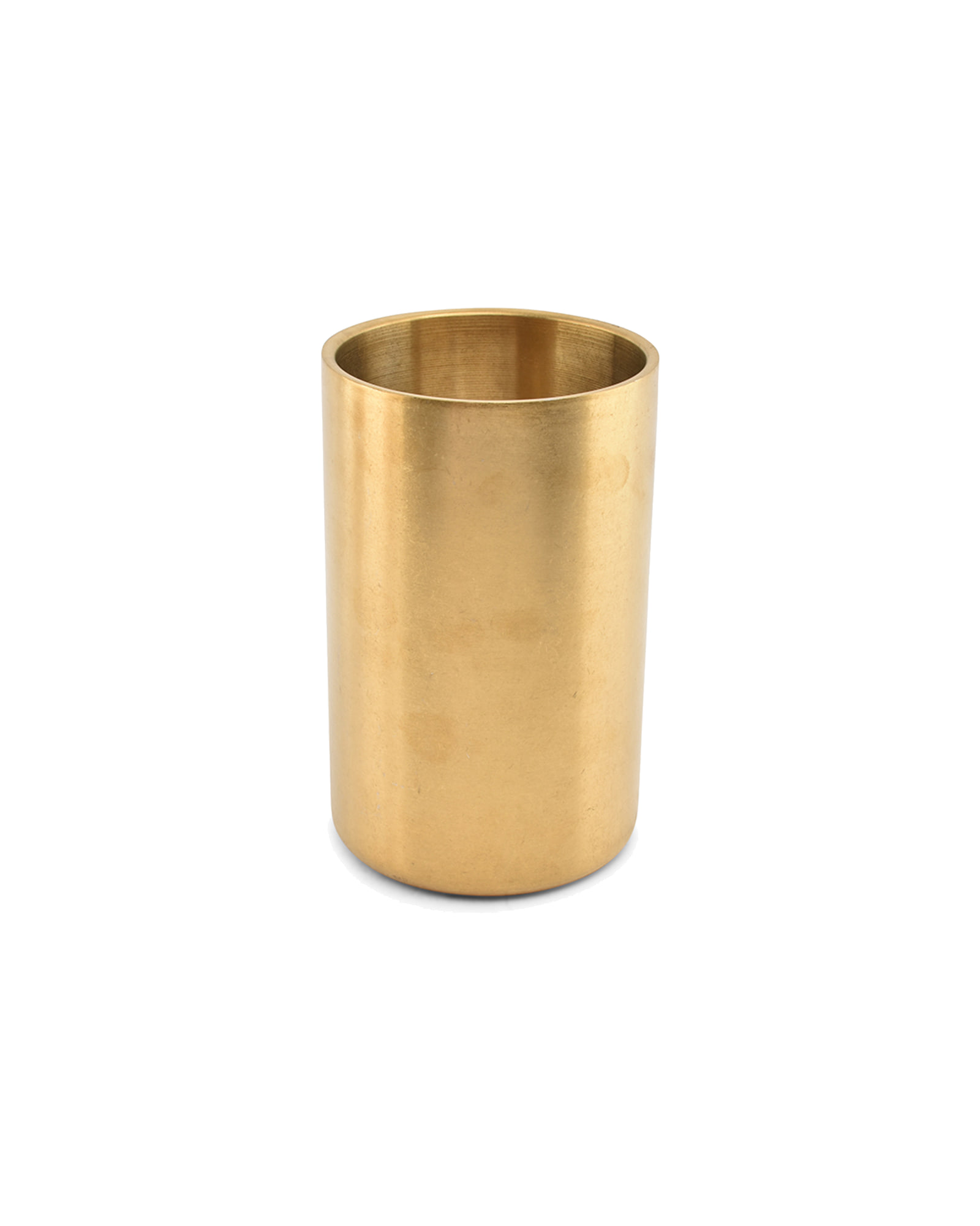 Bar Weinkühler aus Edelstahl, doppelwandig Antikgold, Ø 12 cm, H 19 cm, Ansicht 2