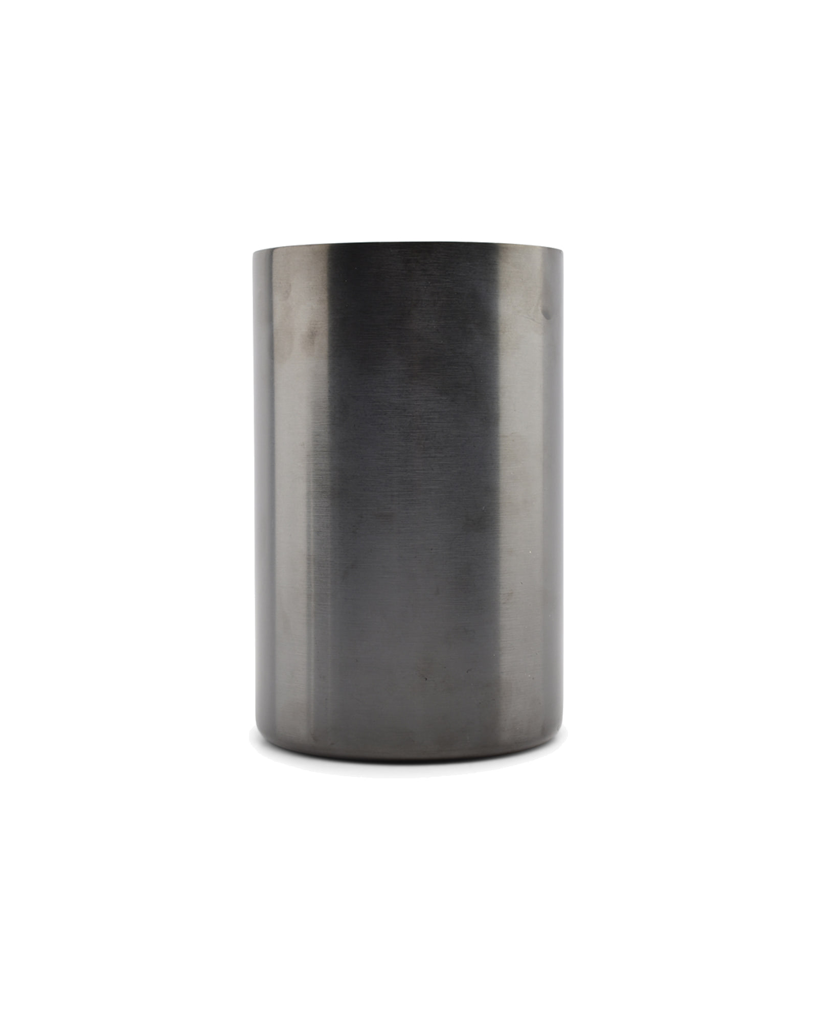 Bar Weinkühler aus Edelstahl, doppelwandig Antikschwarz, Ø 12 cm, H 19 cm, Ansicht 1
