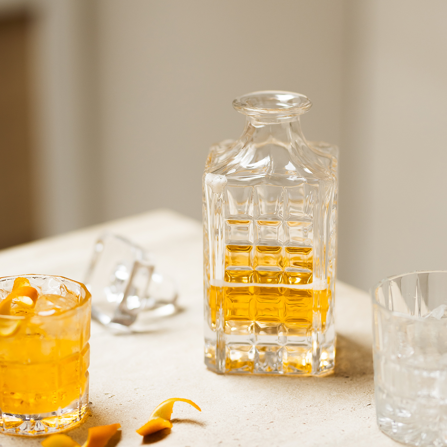Bar Whiskykaraffe aus Glas, 700 ml, Ansicht 3