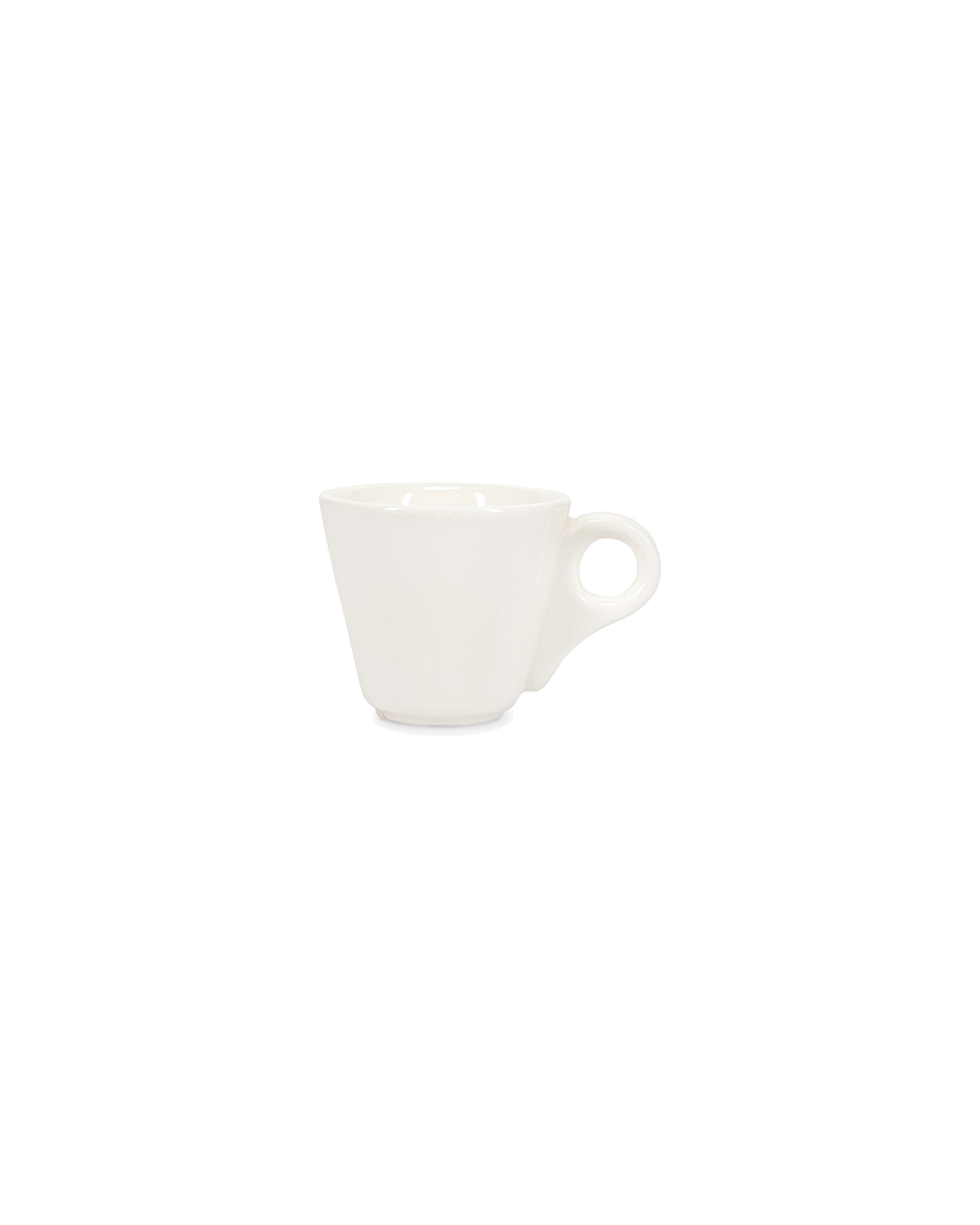 Barista Mokkatasse aus Porzellan, Weiß, 80 ml, Ansicht 1