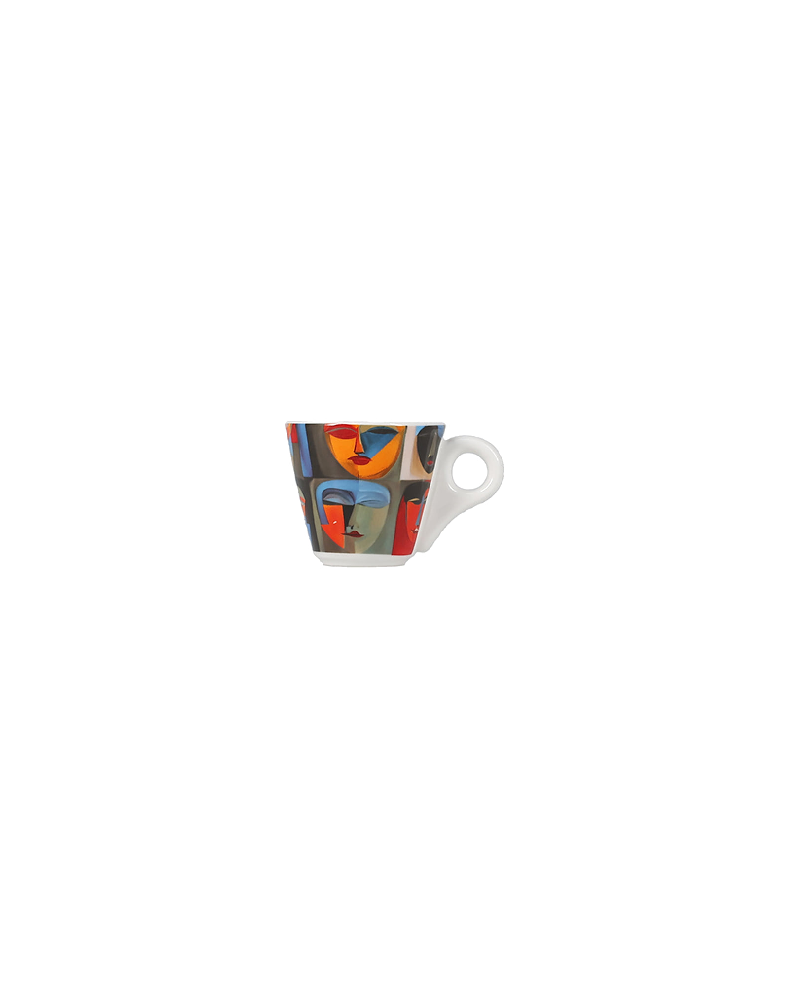 Barista Mokkatasse aus Porzellan, Abstrakt, 80 ml, Ansicht 1