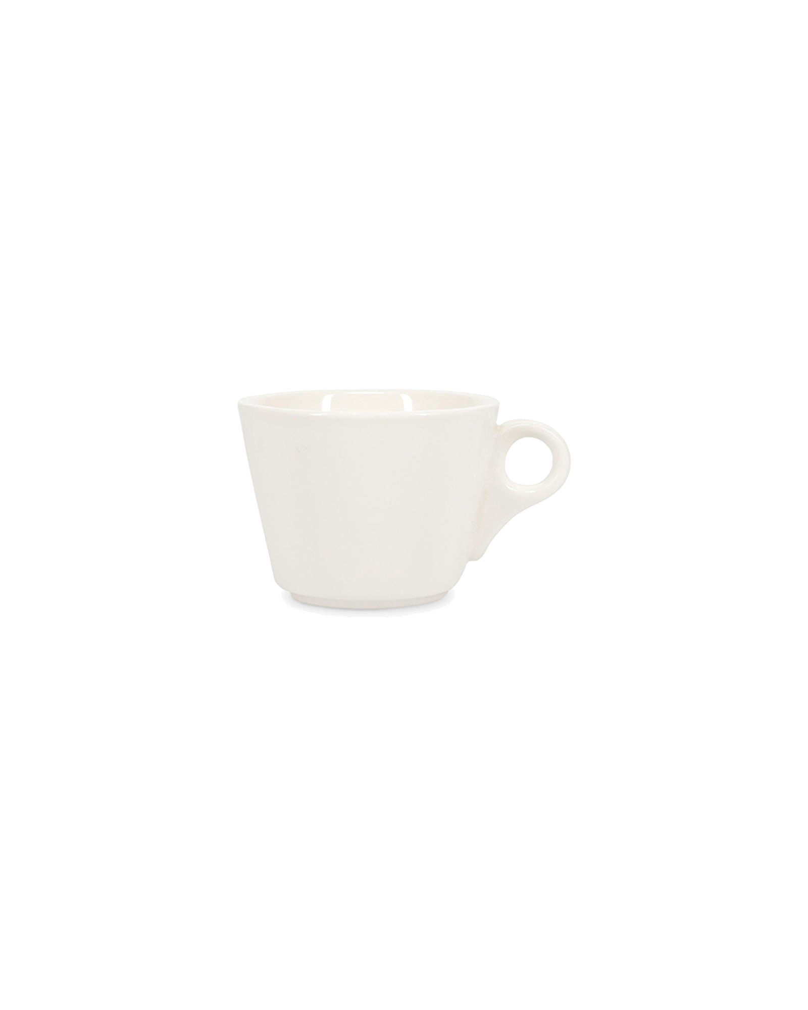 Barista Tasse aus Porzellan, Weiß, Ø 8,5 cm, Ansicht 1