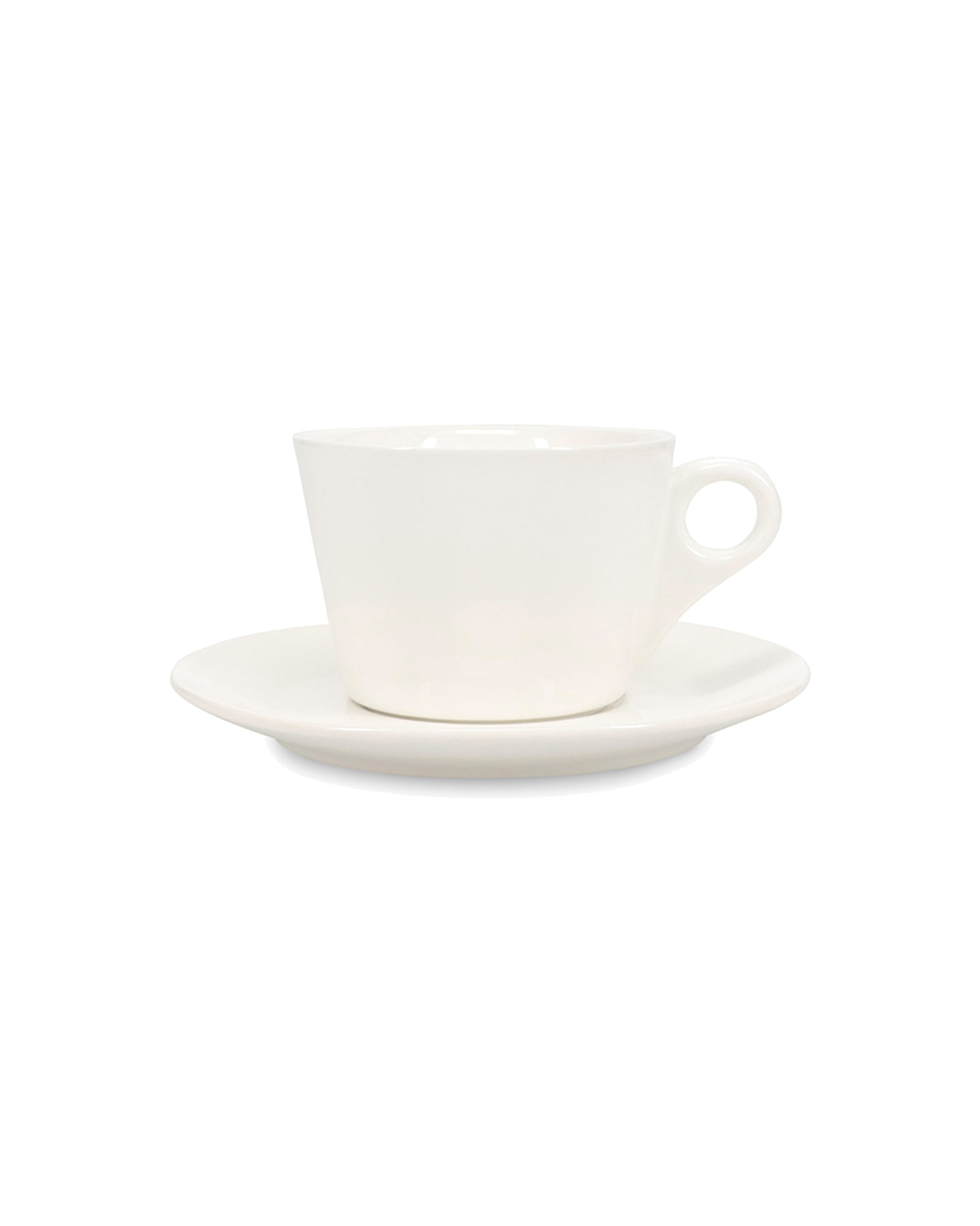 Barista Tasse aus Porzellan, Weiß, 280 ml, Ansicht 2