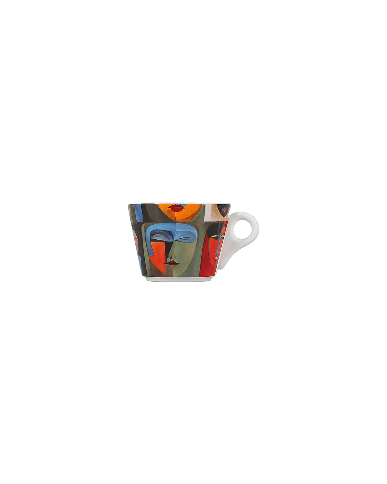 Barista Tasse aus Porzellan, Abstrakt, Ø 8,5 cm, Ansicht 1