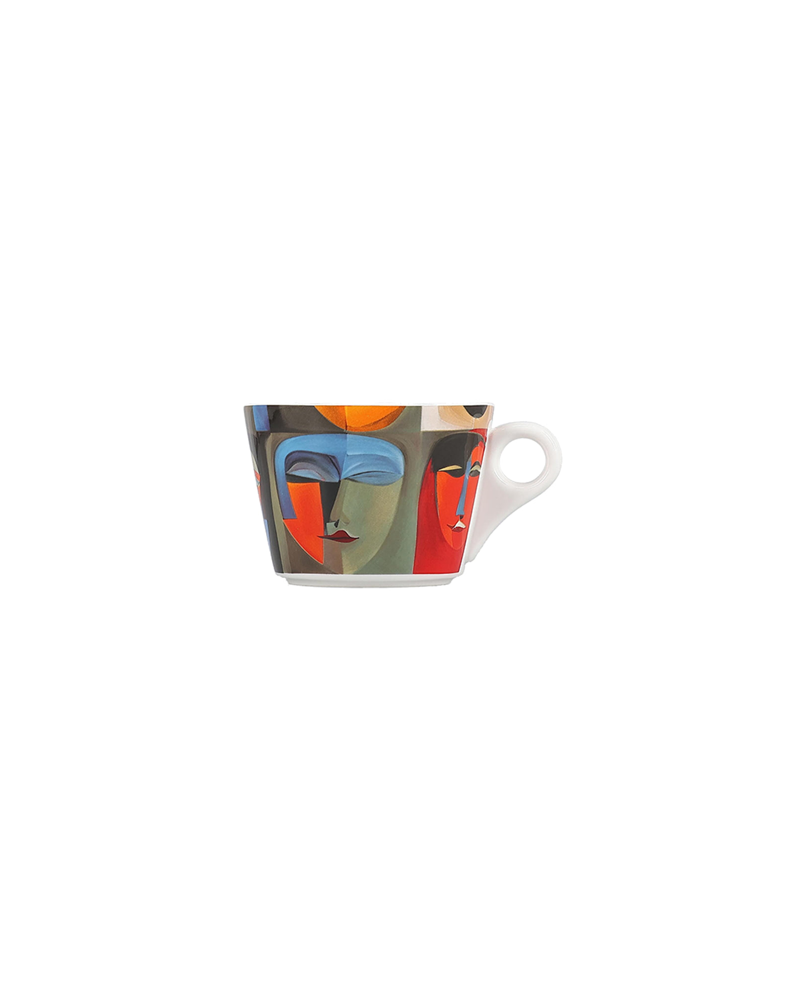 Barista Tasse aus Porzellan, Abstrakt, 280 ml, Ansicht 1