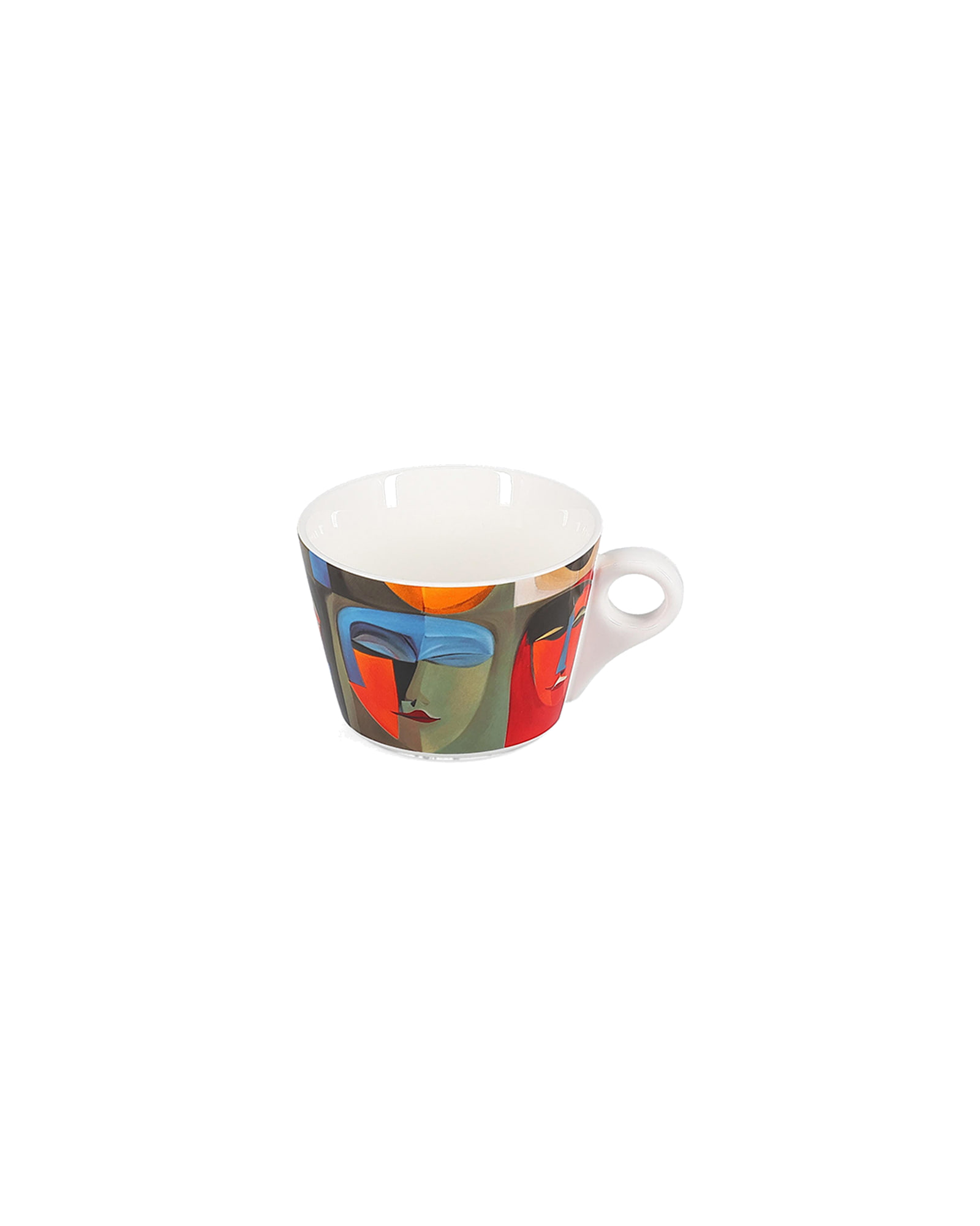 Barista Tasse aus Porzellan, Abstrakt, 280 ml, Ansicht 2