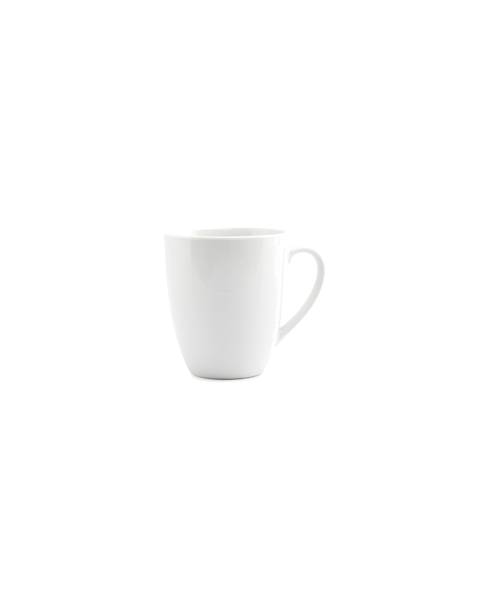 Basic White Becher aus Porzellan, 380 ml, Ansicht 1