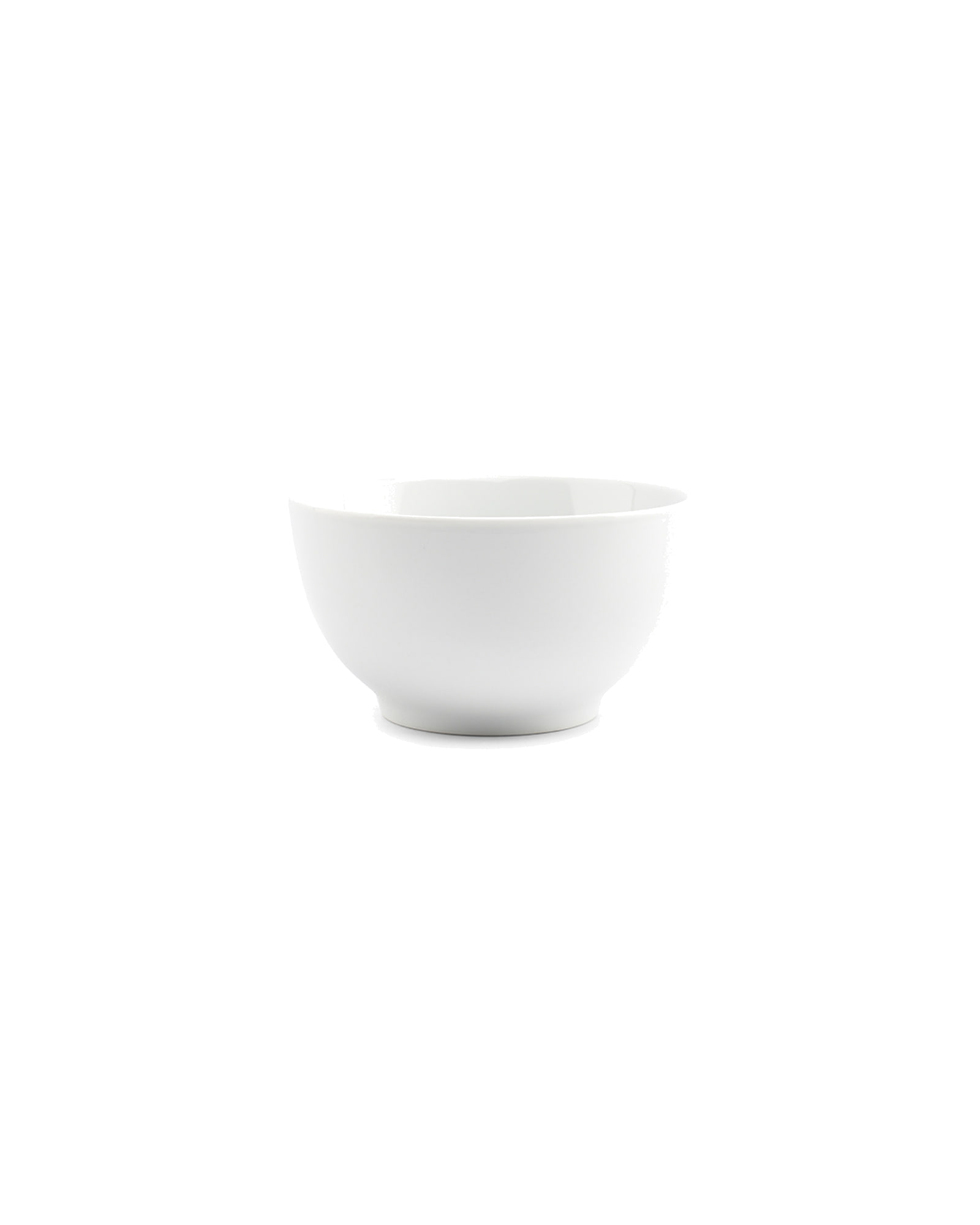 Basic White Schale aus Porzellan, H 8 cm, Ansicht 1