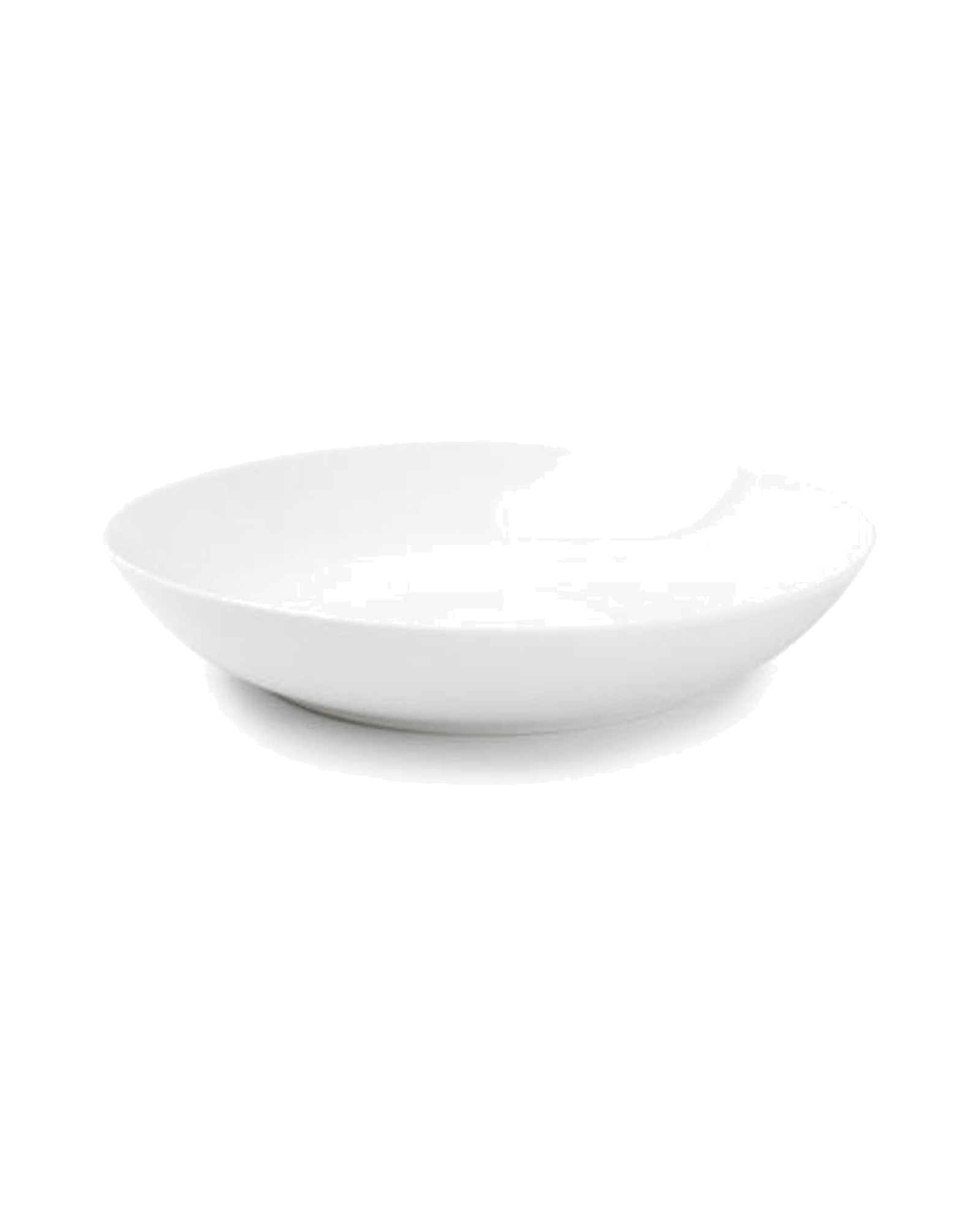 Basic White Suppenteller aus Porzellan, Coupe, Ø 21 cm, H 4,5 cm