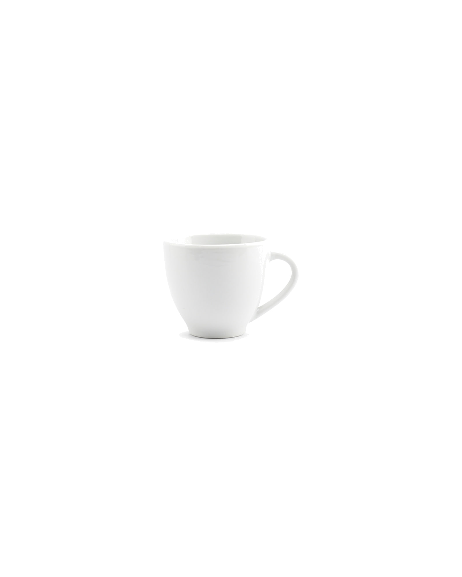 Basic White Tasse aus Porzellan, 200 ml, Ansicht 1