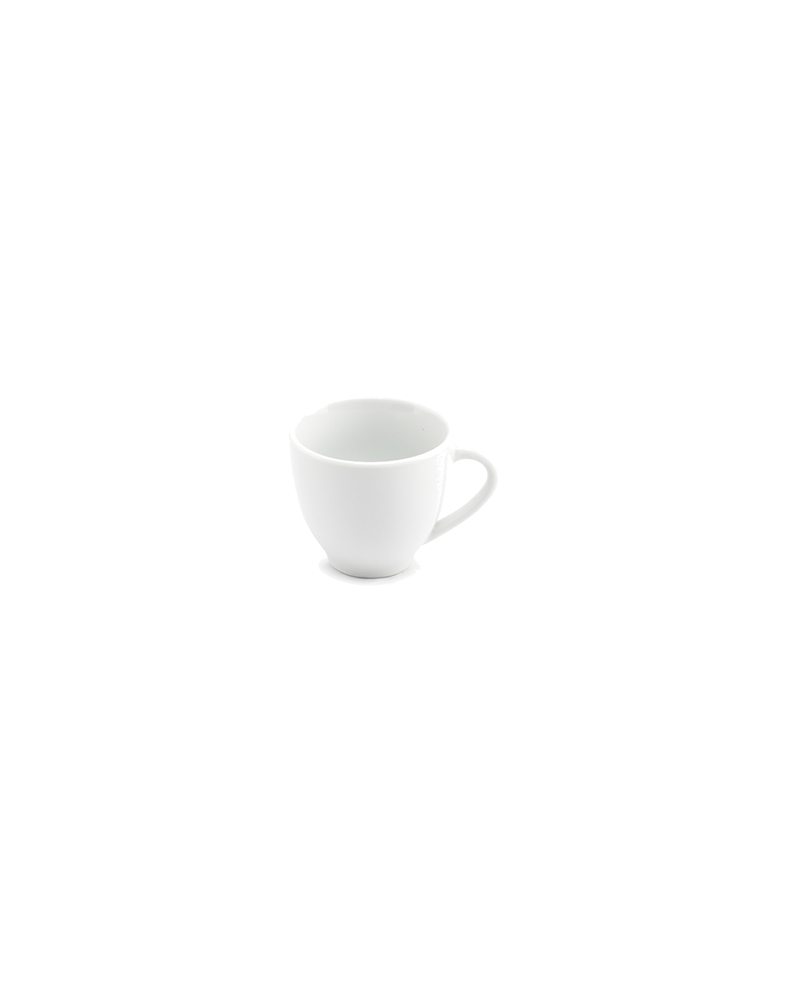 Basic White Tasse aus Porzellan, 200 ml, Ansicht 2