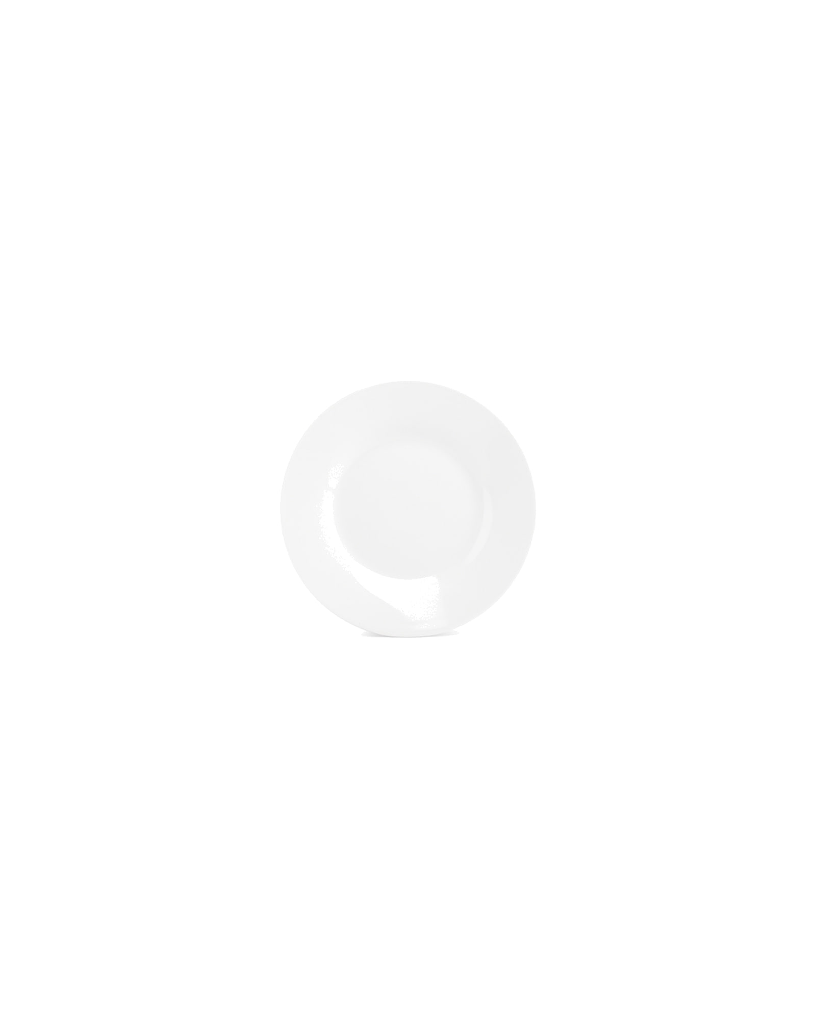 Basic White Teller aus Porzellan, H 1,5 cm, Ansicht 1