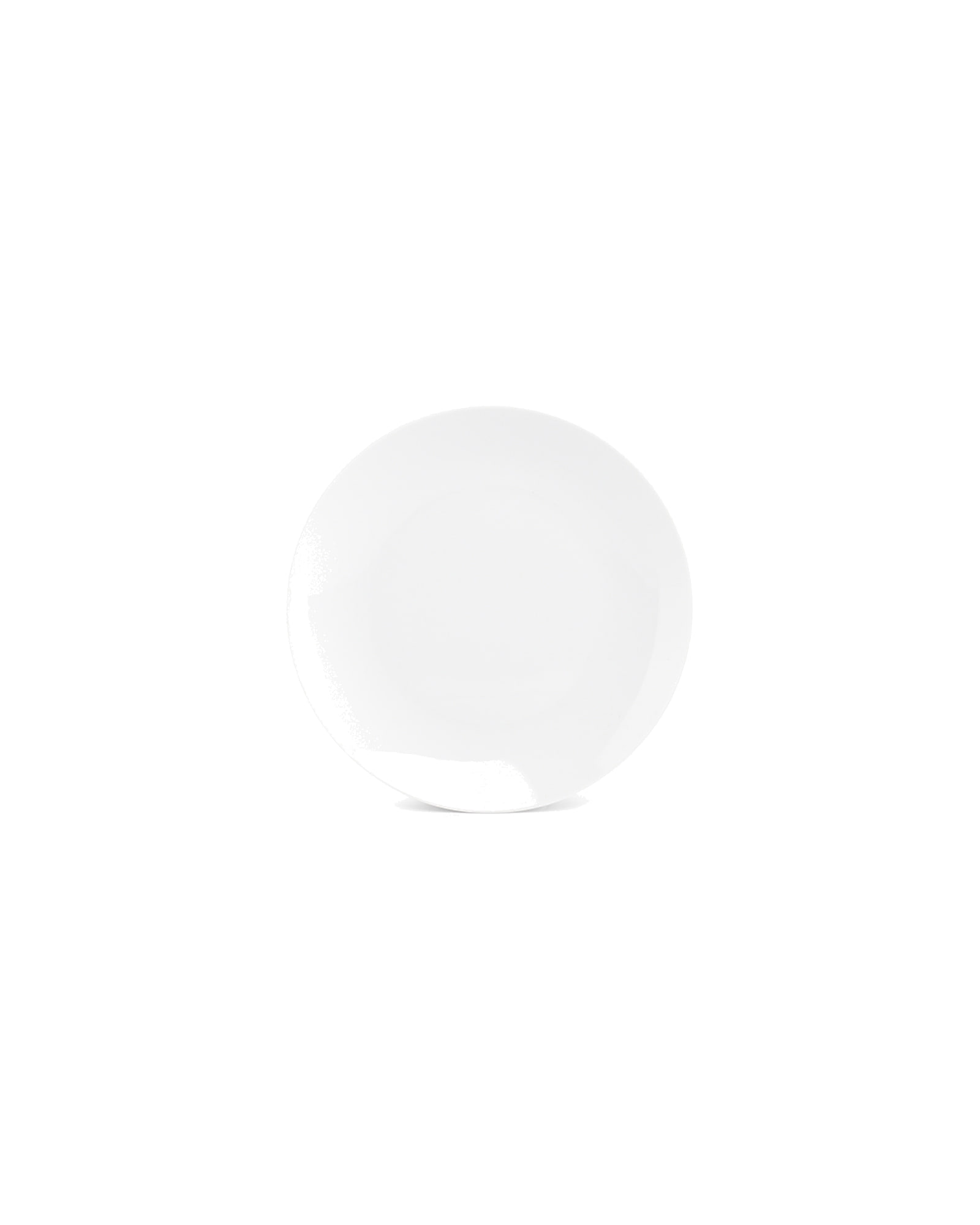 Basic White Teller aus Porzellan, Coupe, Ø 20,5 cm, Ansicht 1