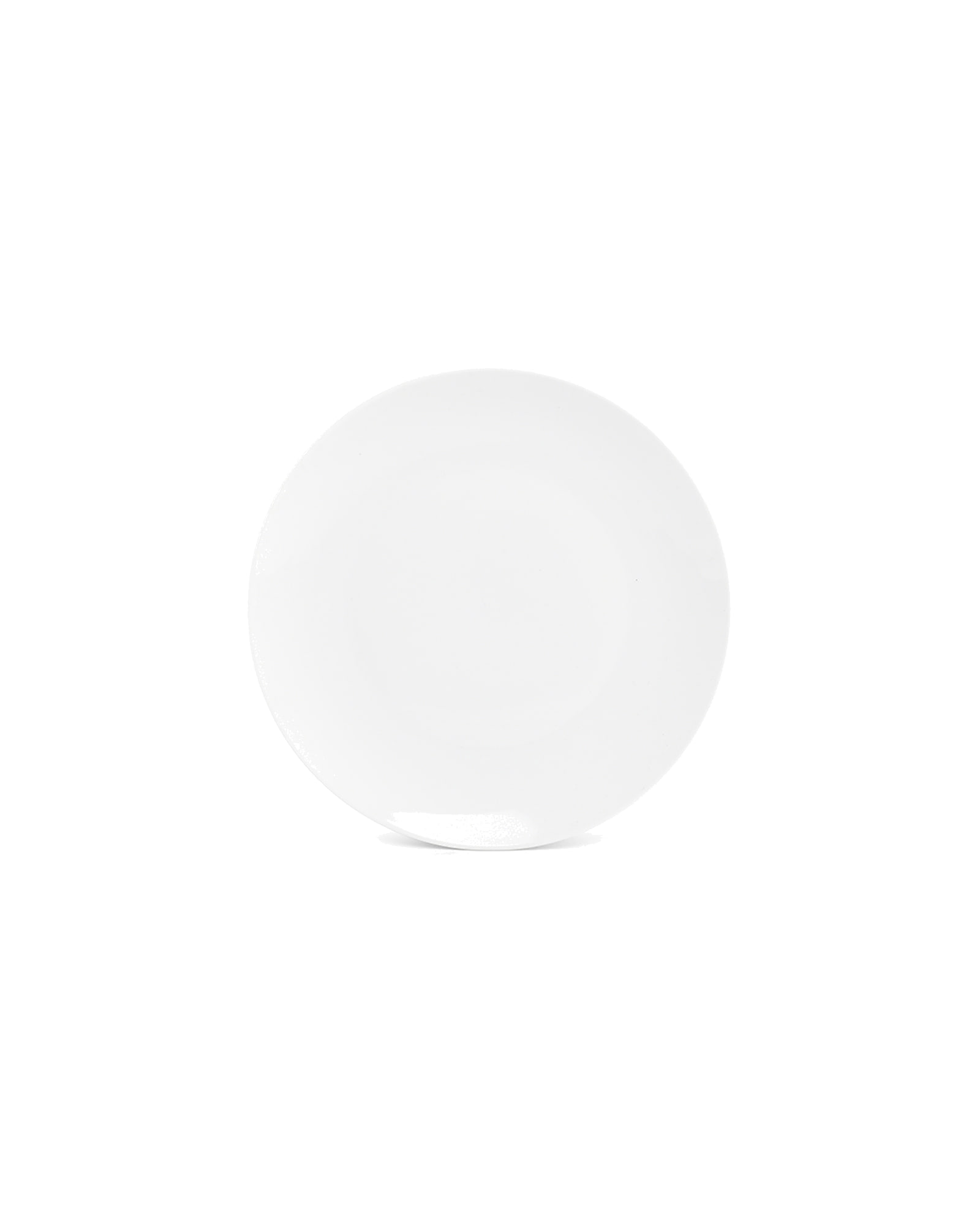 Basic White Teller aus Porzellan, Coupe, Ø 24 cm, Ansicht 1