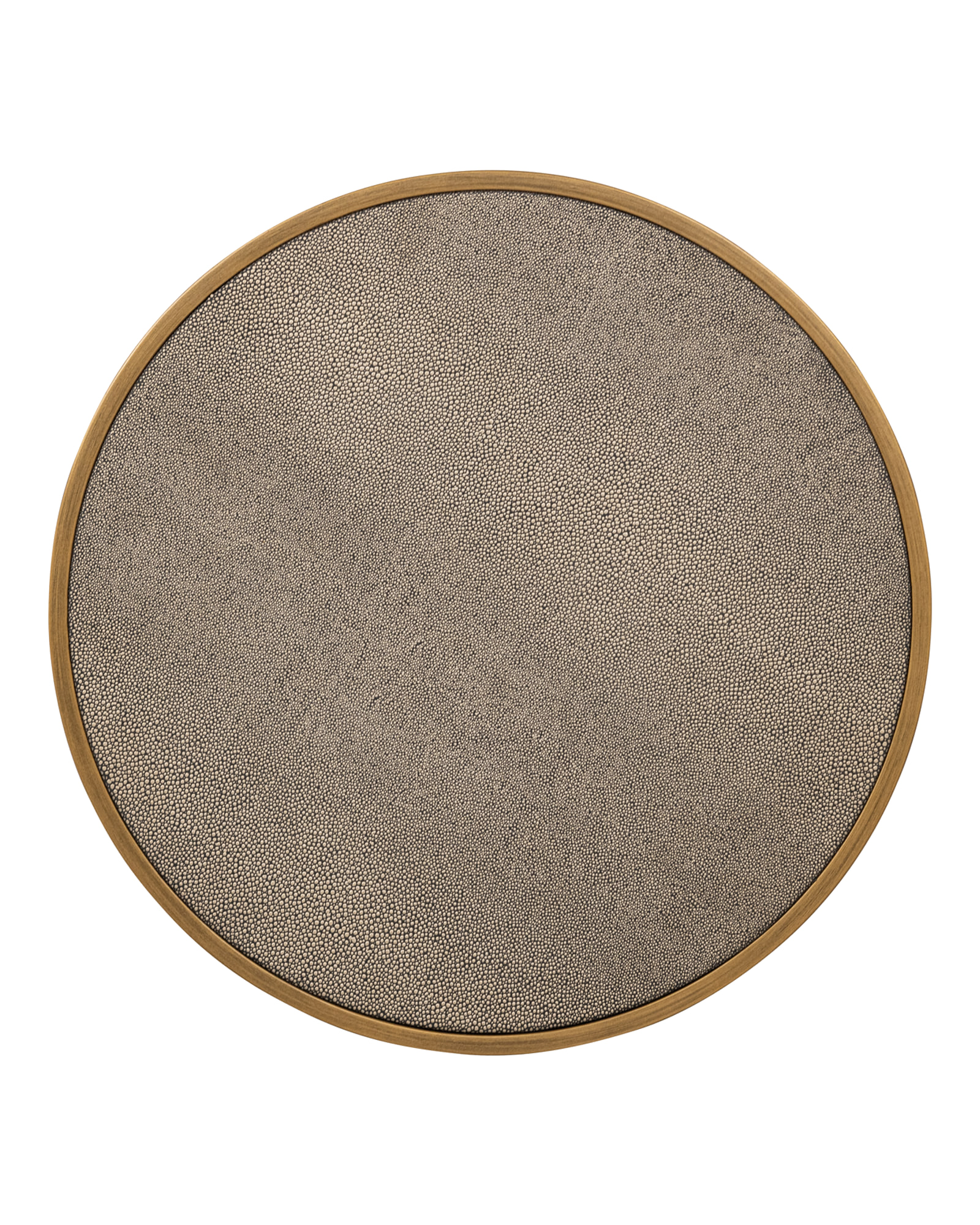 Beistelltisch Bloomville Brass Shagreen, 2er-Set von Richmond Interiors, Produktansicht 4