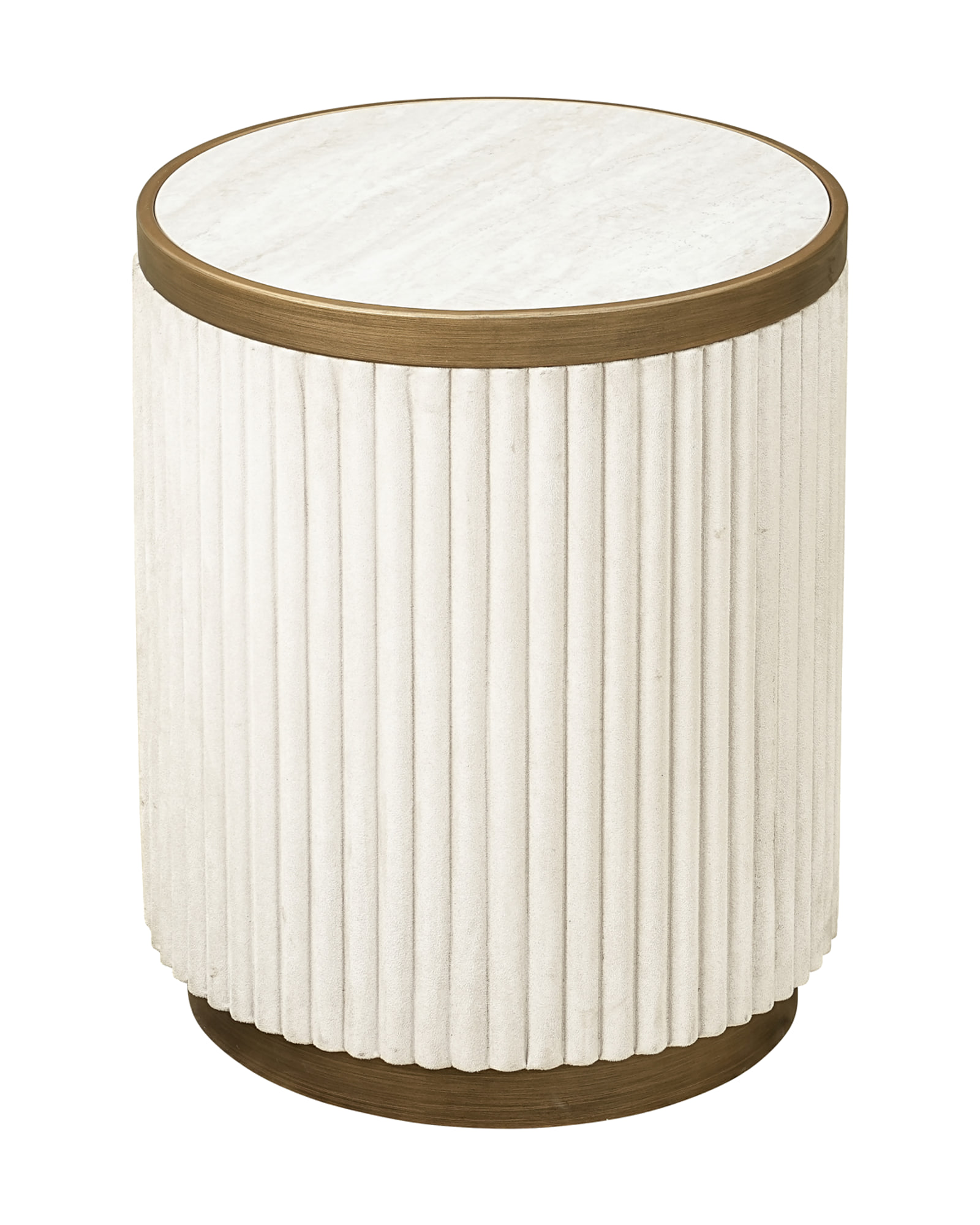 Beistelltisch Tivoli, Weiß, 2er-Set von Richmond Interiors