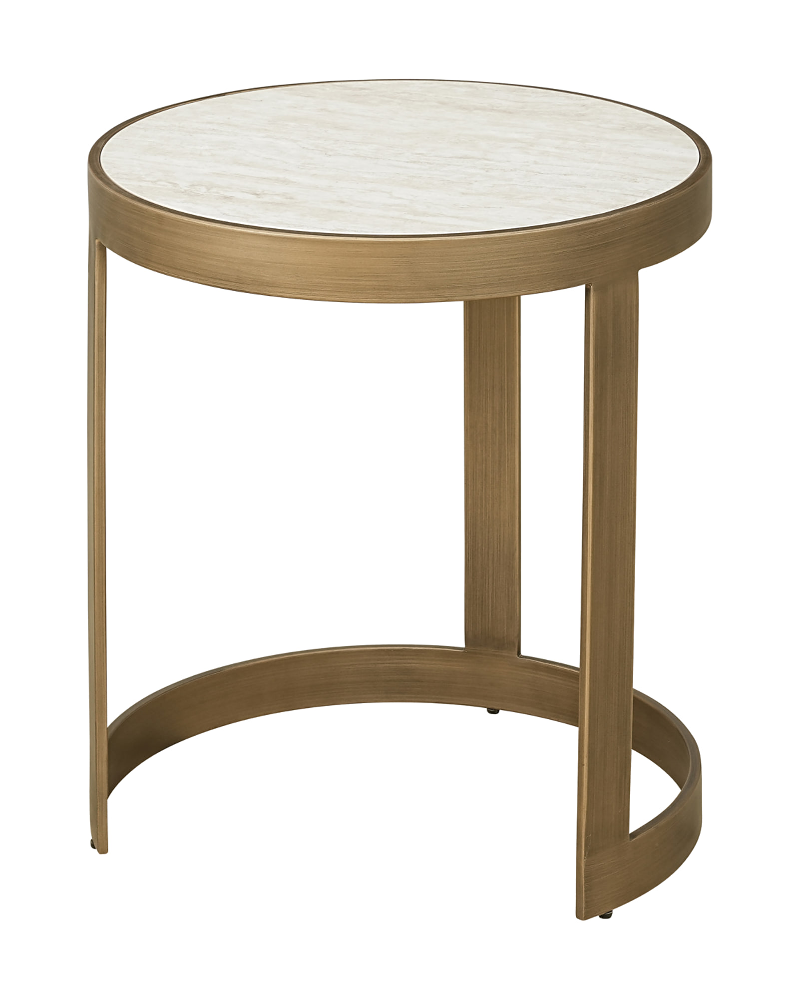 Beistelltisch Tivoli, Weiß, 2er-Set von Richmond Interiors, Produktansicht 3