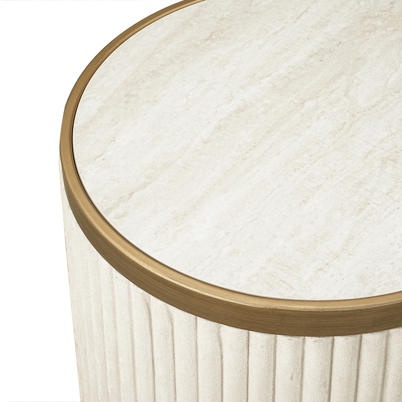 Beistelltisch Tivoli, Weiß, 2er-Set von Richmond Interiors, Produktansicht 4