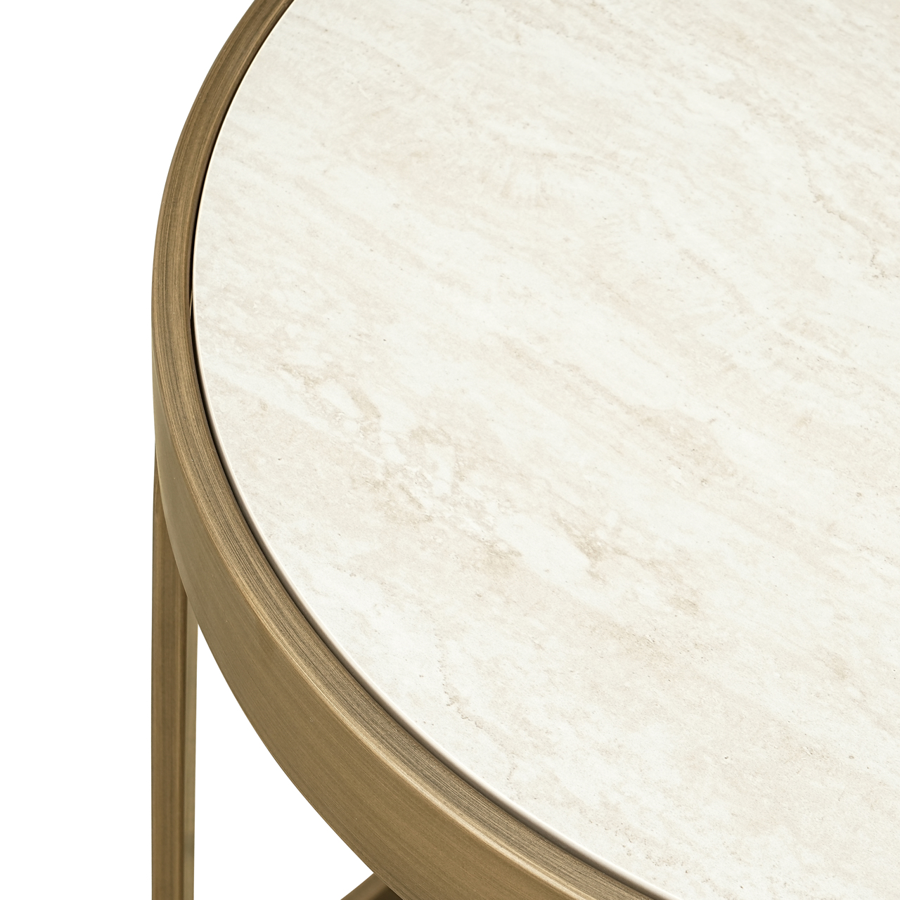 Beistelltisch Tivoli, Weiß, 2er-Set von Richmond Interiors, Produktansicht 6