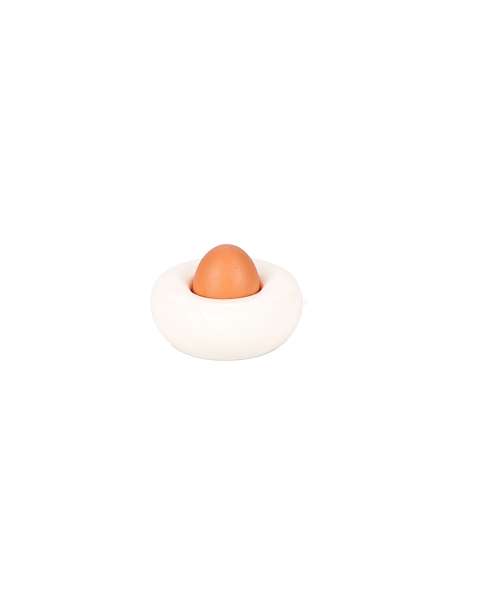 Billie Eierbecher aus Steinzeug, Beige, Ø 10 cm, H 4 cm, Ansicht 2