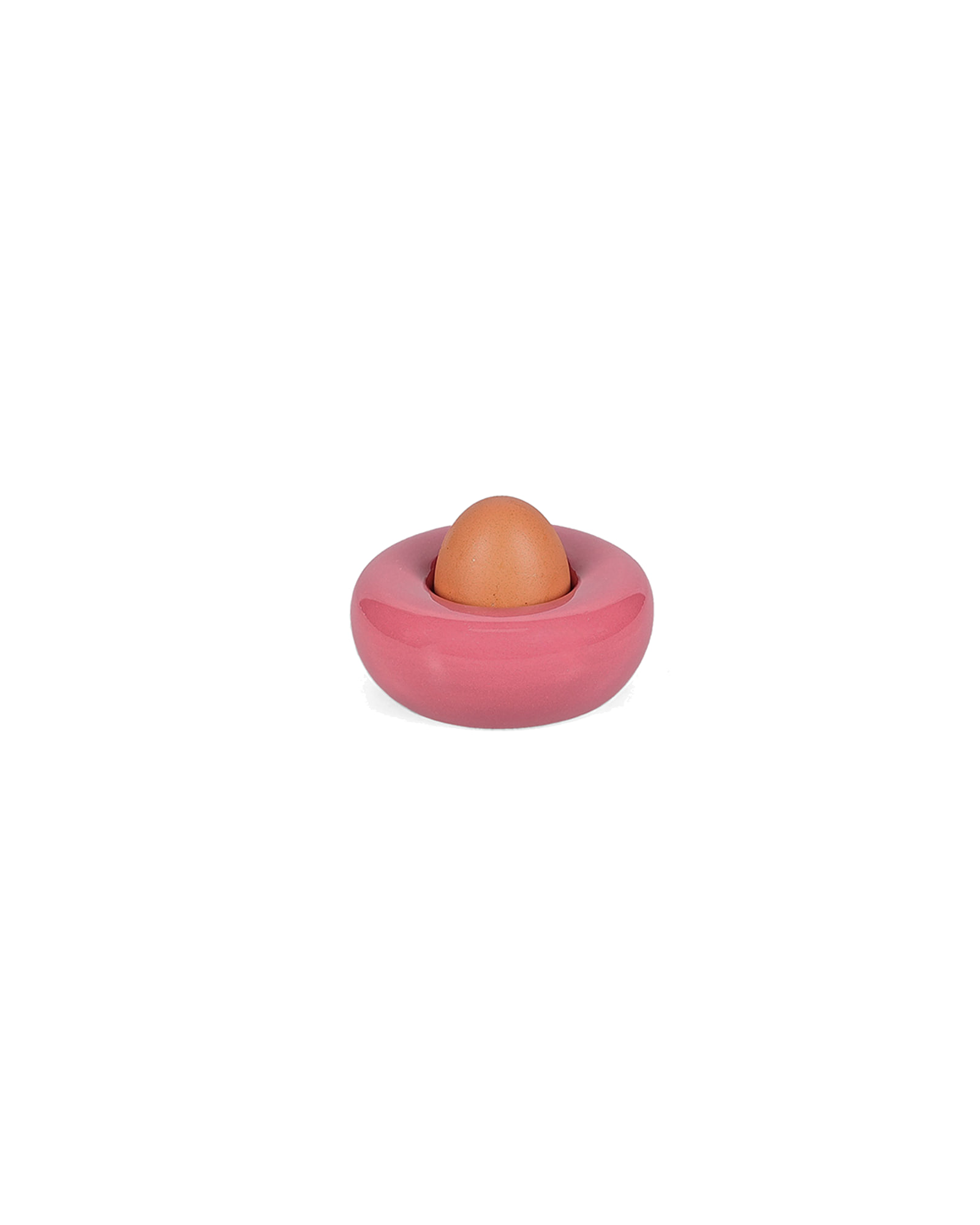 Billie Eierbecher aus Steinzeug, Rosa, Ø 10 cm, H 4 cm, Ansicht 2
