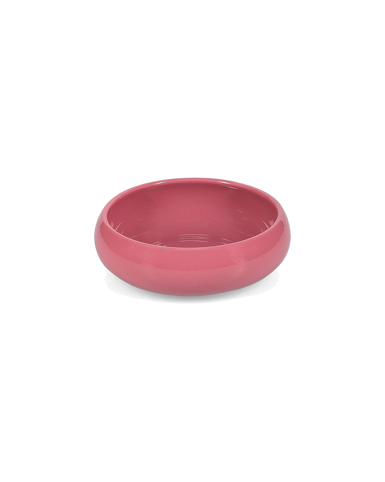 Billie Schale aus Steinzeug, Rosa, Ø 16 cm, H 5,5 cm, Ansicht 2
