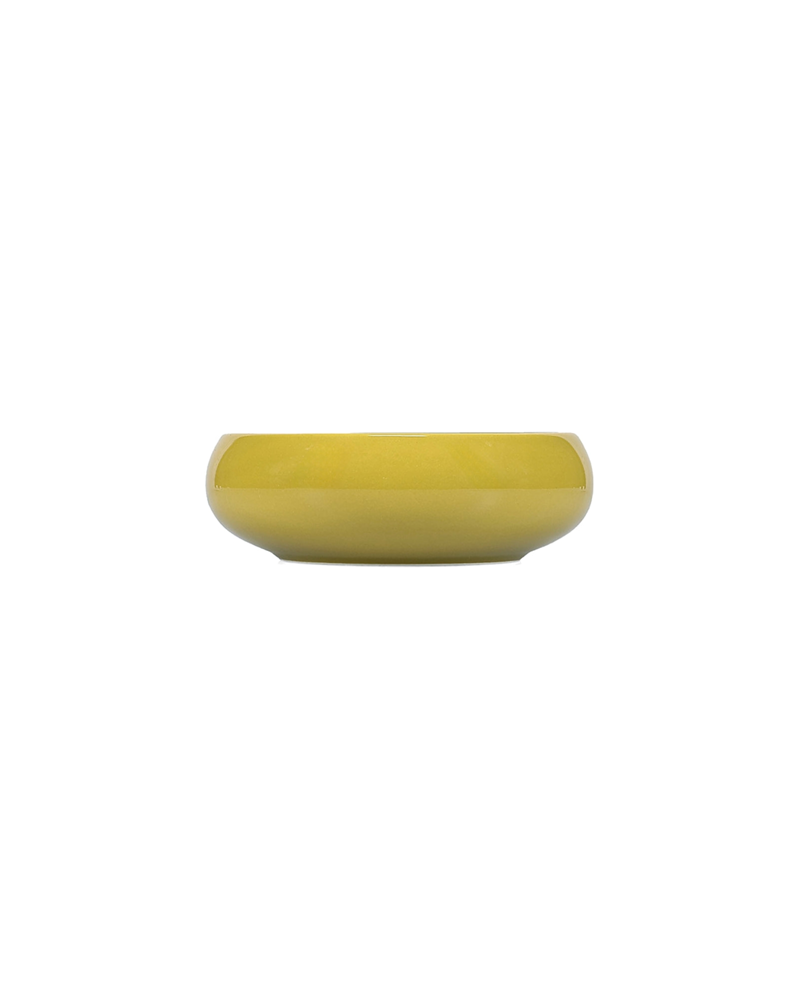 Billie Schale aus Steinzeug, Senfgelb, Ø 16 cm, H 5,5 cm, Ansicht 1